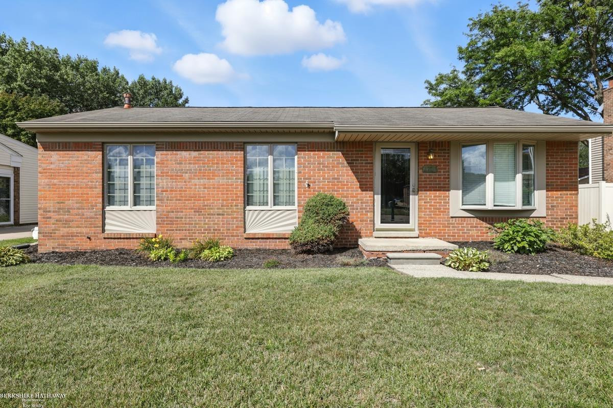 42011 CLAYTON Street, Clinton Twp, MI 48038 — front exterior