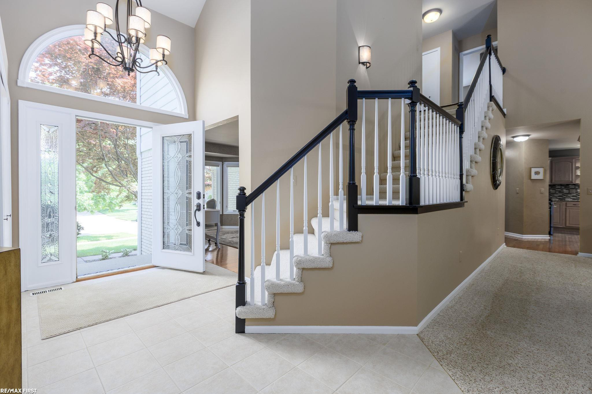 51205 Christine Court, Shelby Twp, MI 48316 — front exterior