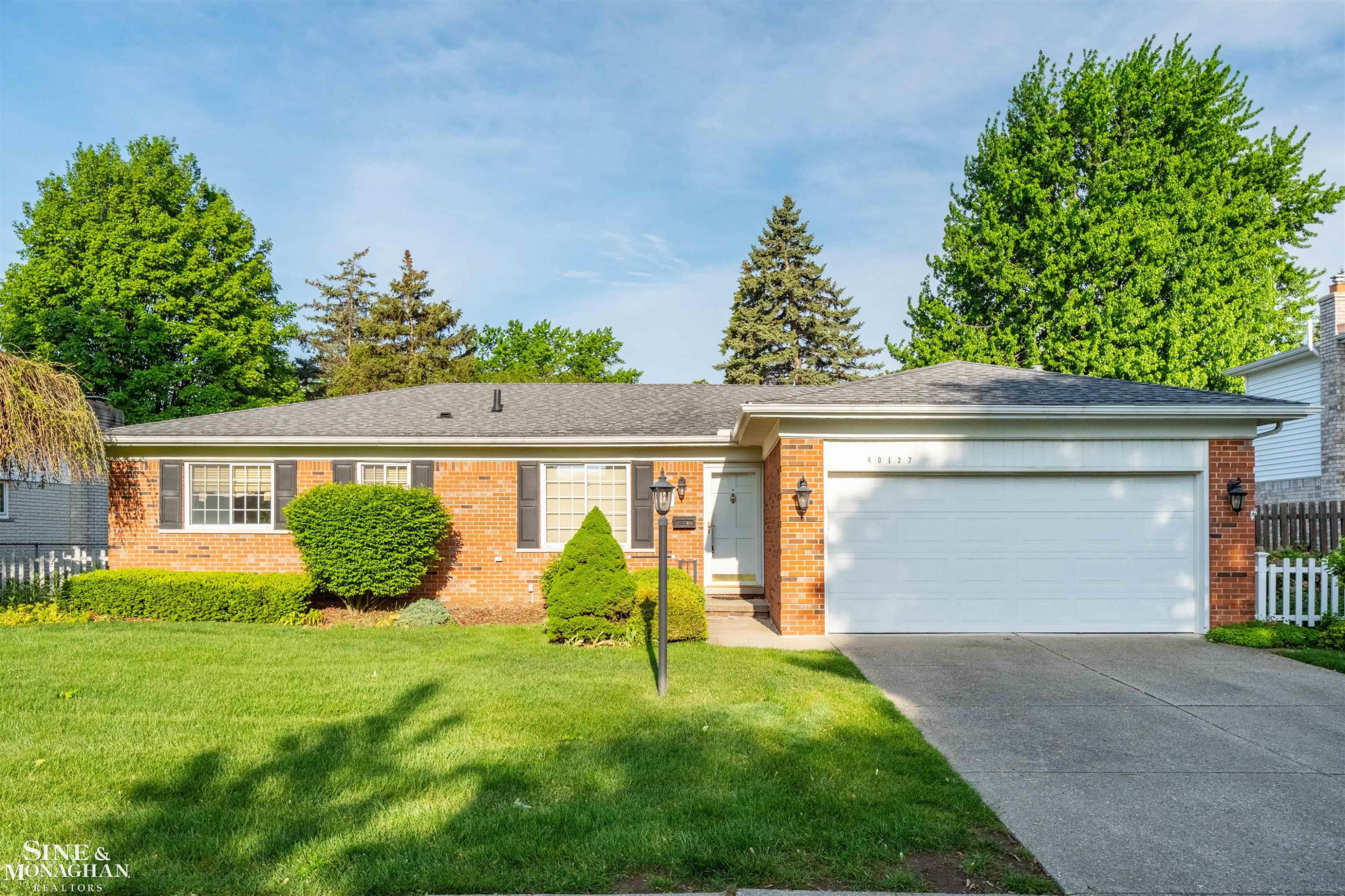 40127 Pallazo Drive, Clinton Twp, MI 48038 — front exterior