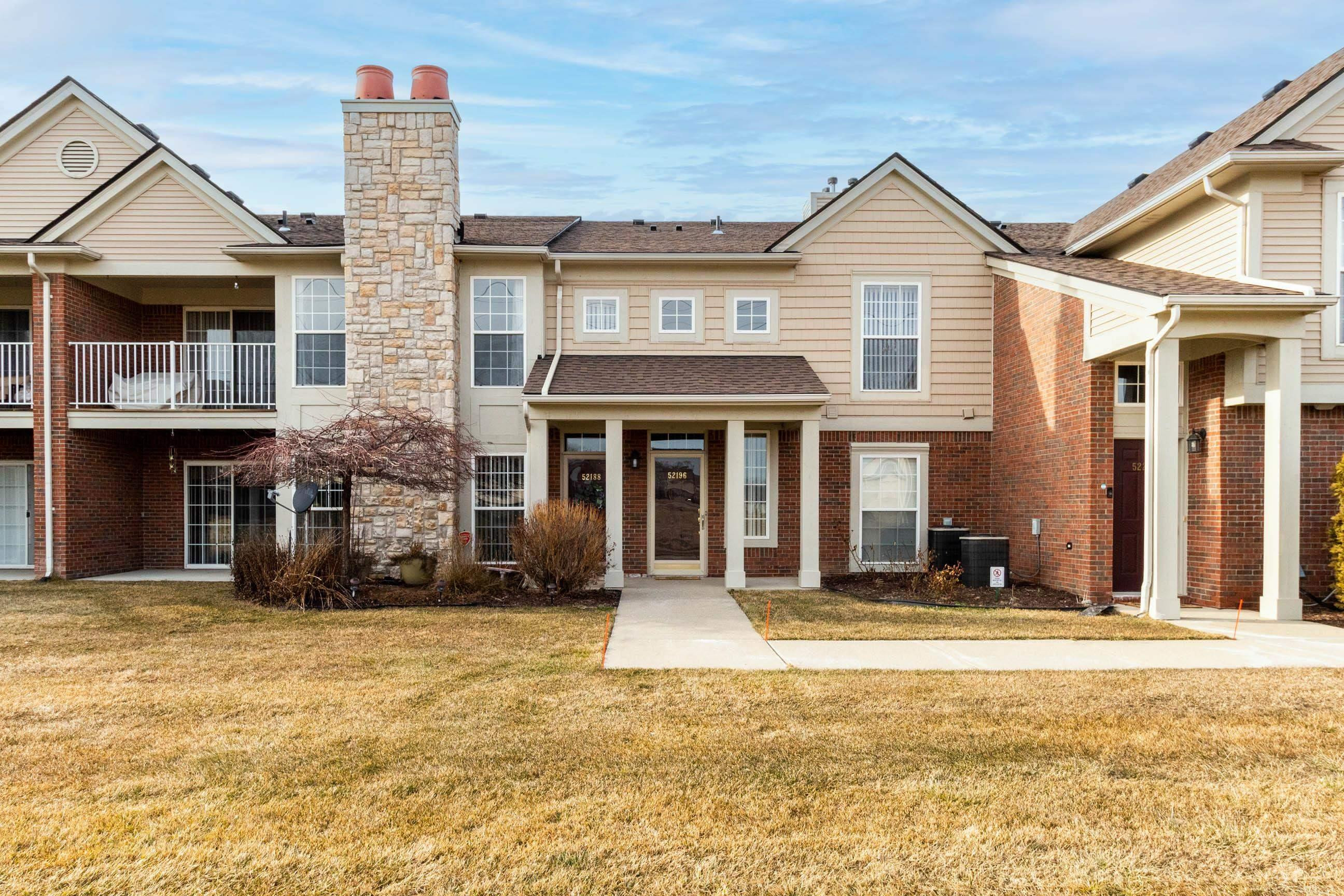 52196 Naugatuck Drive, Macomb, MI 48042 — front exterior