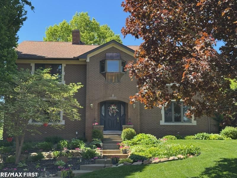 61313 Miriam Drive, Washington, MI — front exterior