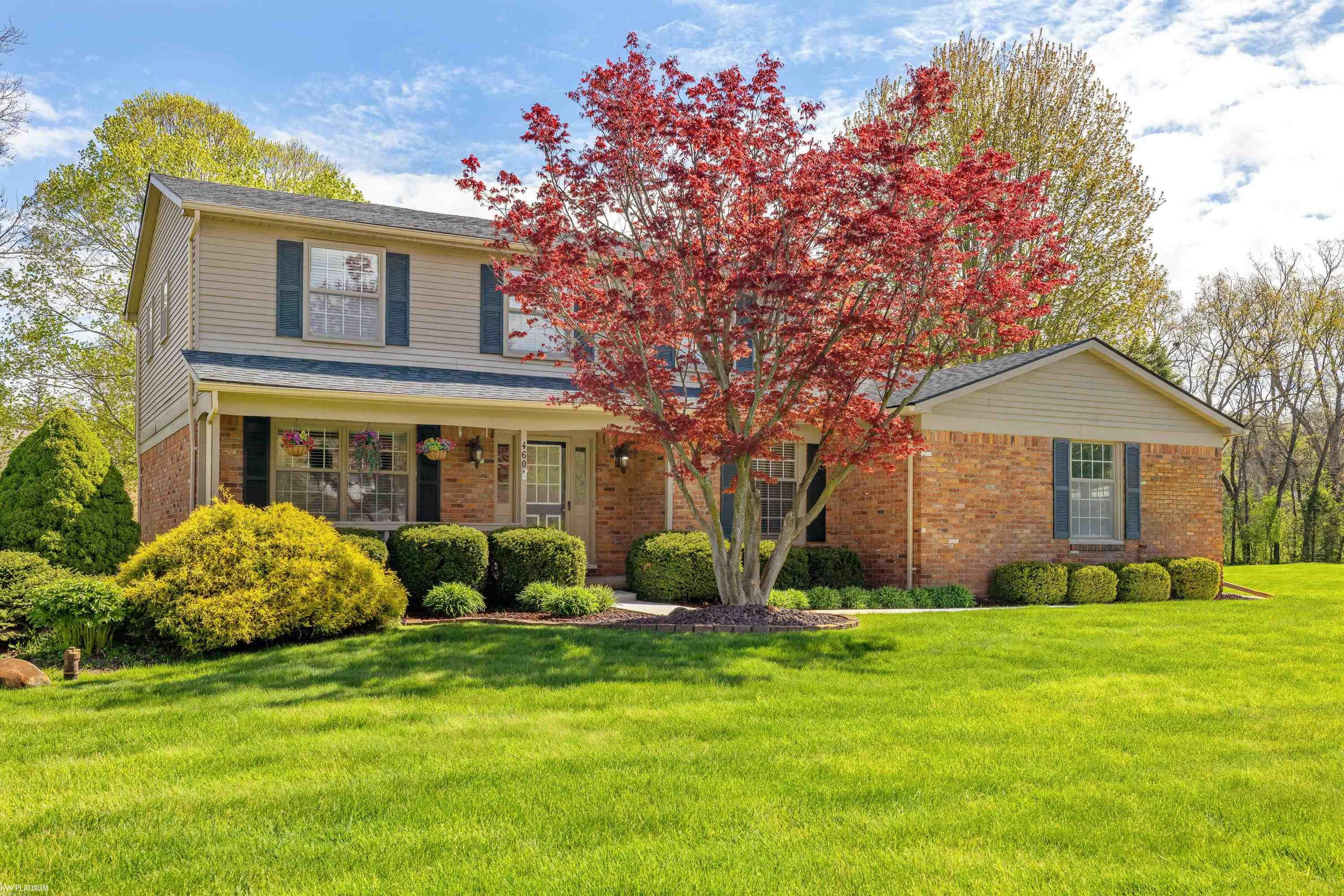 460 Abbey Wood Drive, Rochester, MI 48306 — front exterior