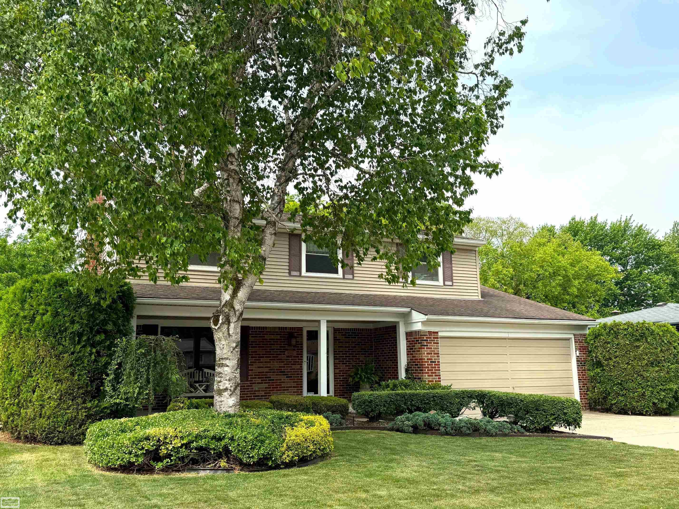 50467 Peggy Lane, Chesterfield, MI 48047 — front exterior