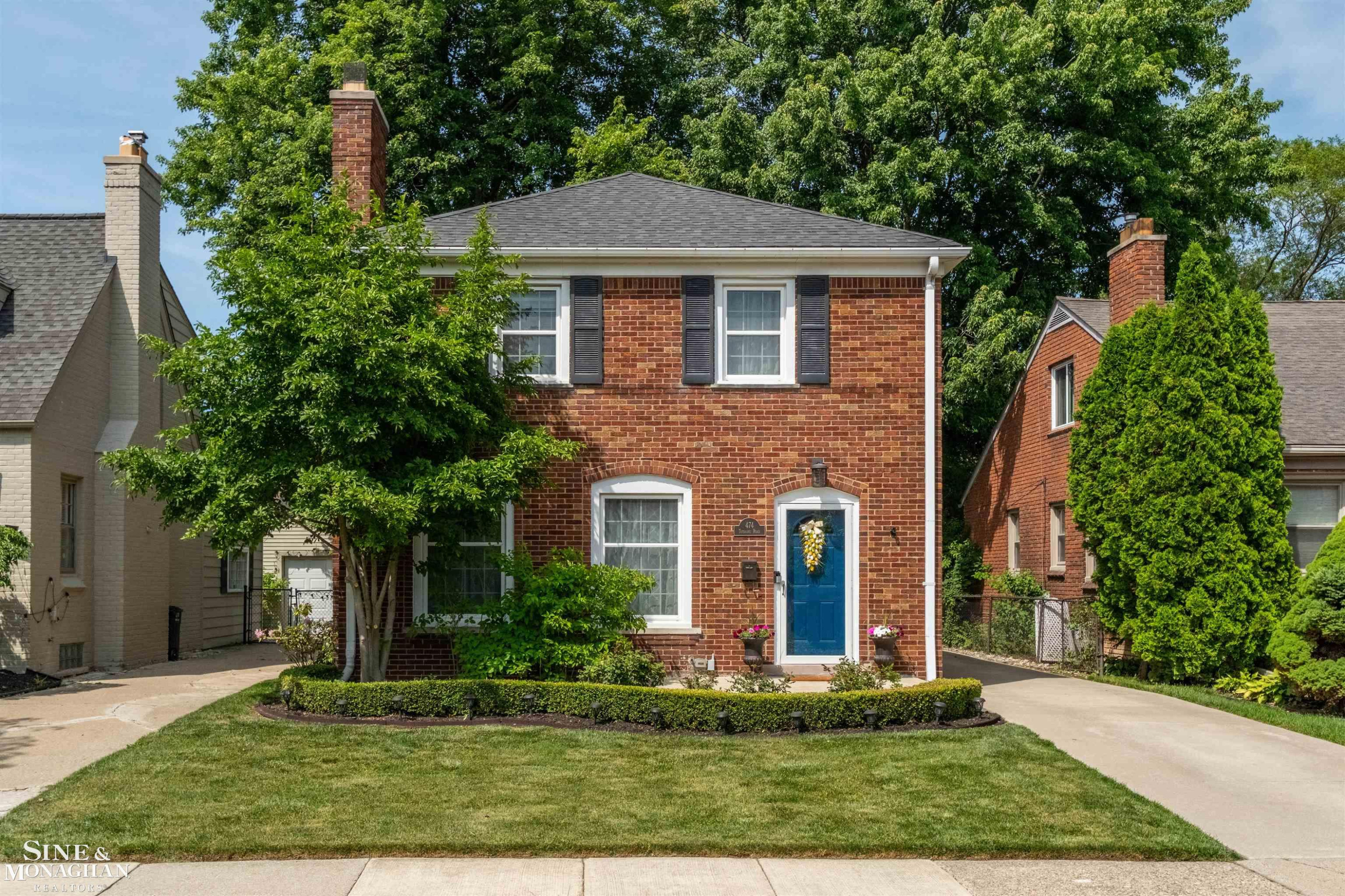 474 Touraine Road, Grosse Pointe Farms, MI 48236 — front exterior