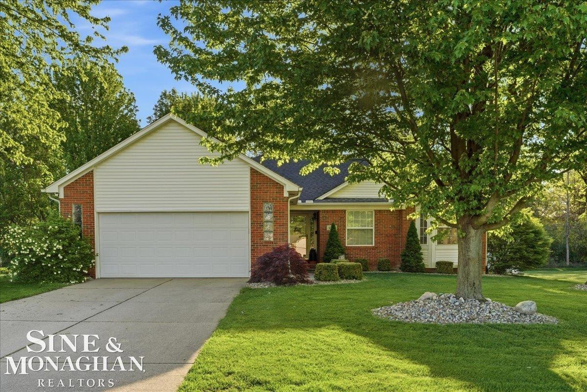 1098 Broad Ax Lane, MI — front exterior
