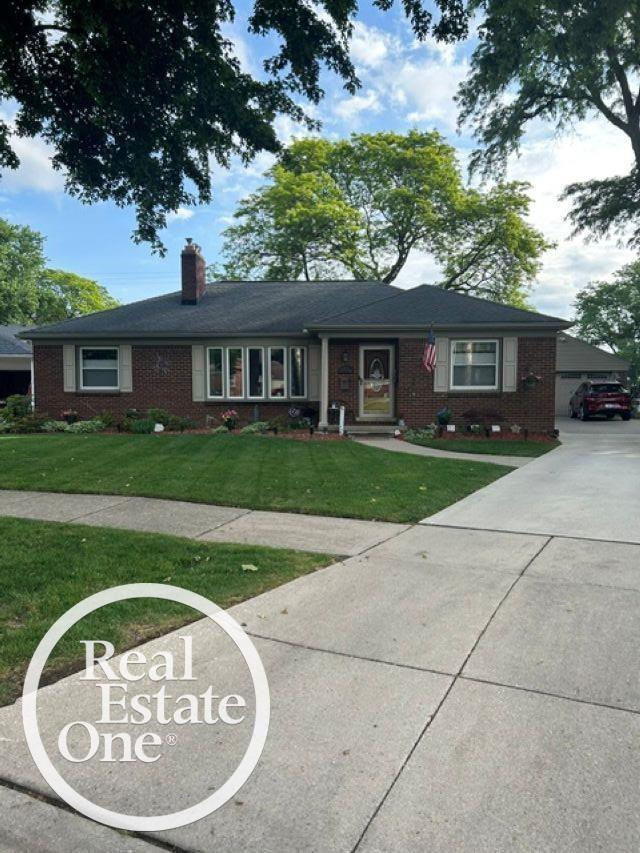 1012 N Brys Drive, Grosse Pointe Woods, MI 48236 — front exterior