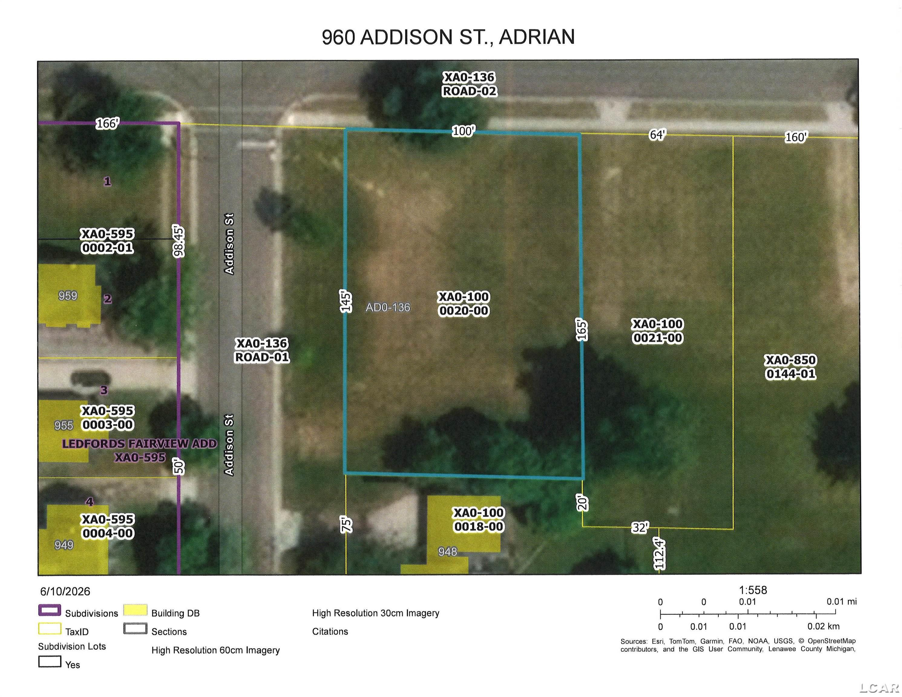 960 Addison Street, Adrian, MI 49221 — front exterior