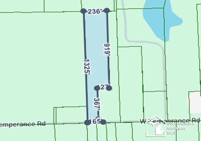 4798 W Temperance Road, MI 49267 — front exterior