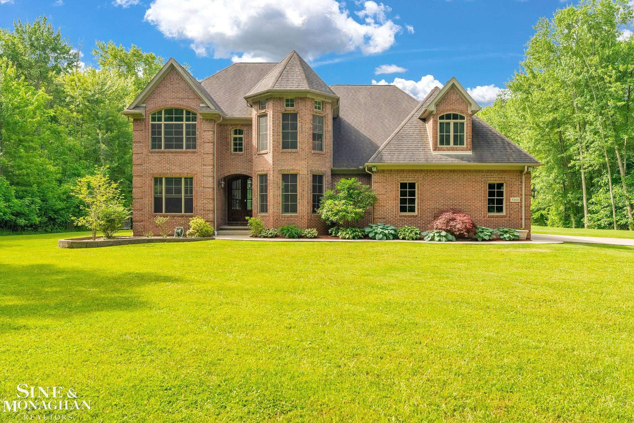 7329 Lindsey Road, MI — front exterior