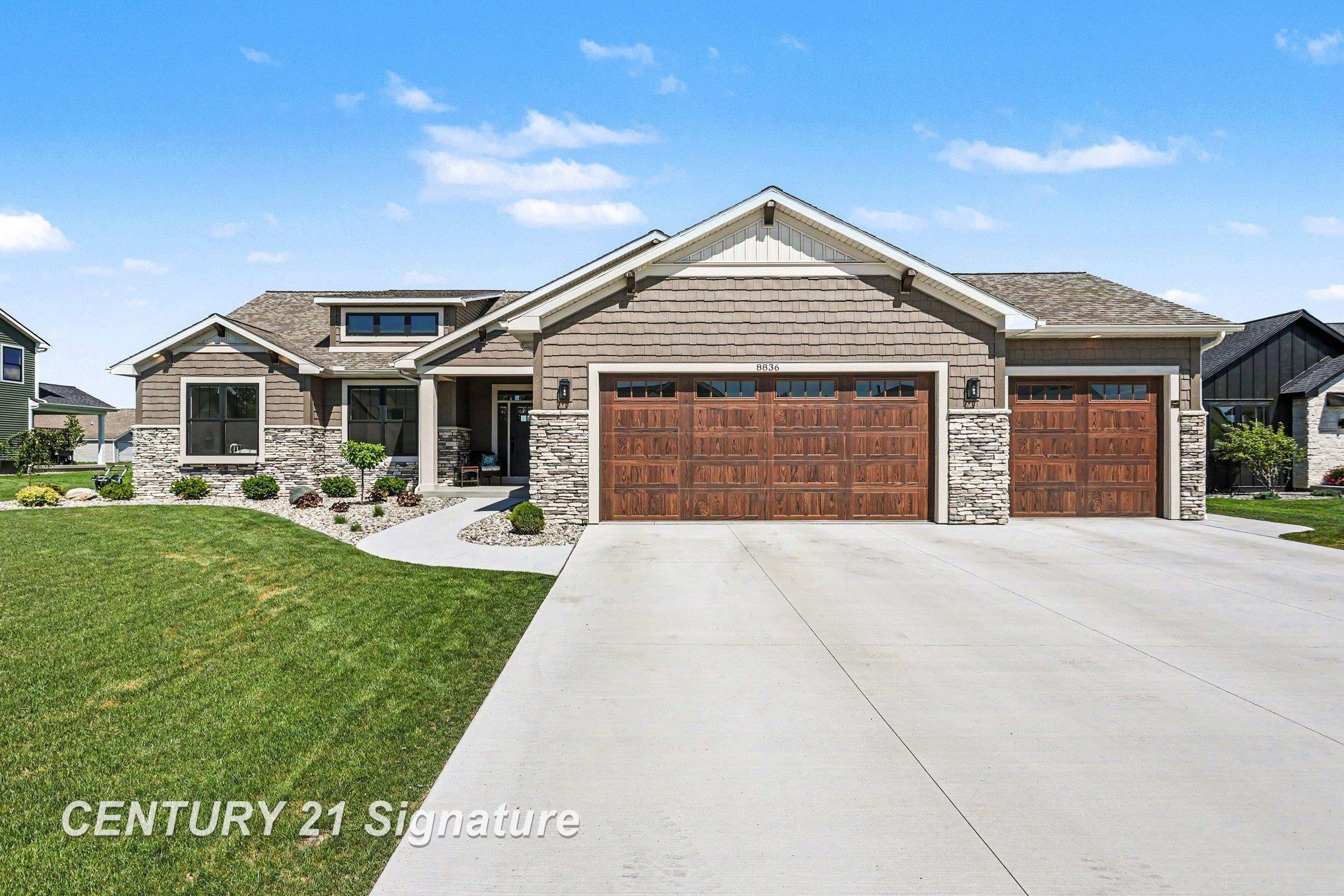8836 Copper Court, Freeland, MI 48623 — front exterior