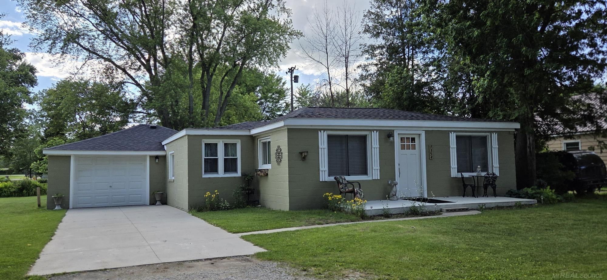 7354 Byron Road, Lexington, MI 48450 — front exterior