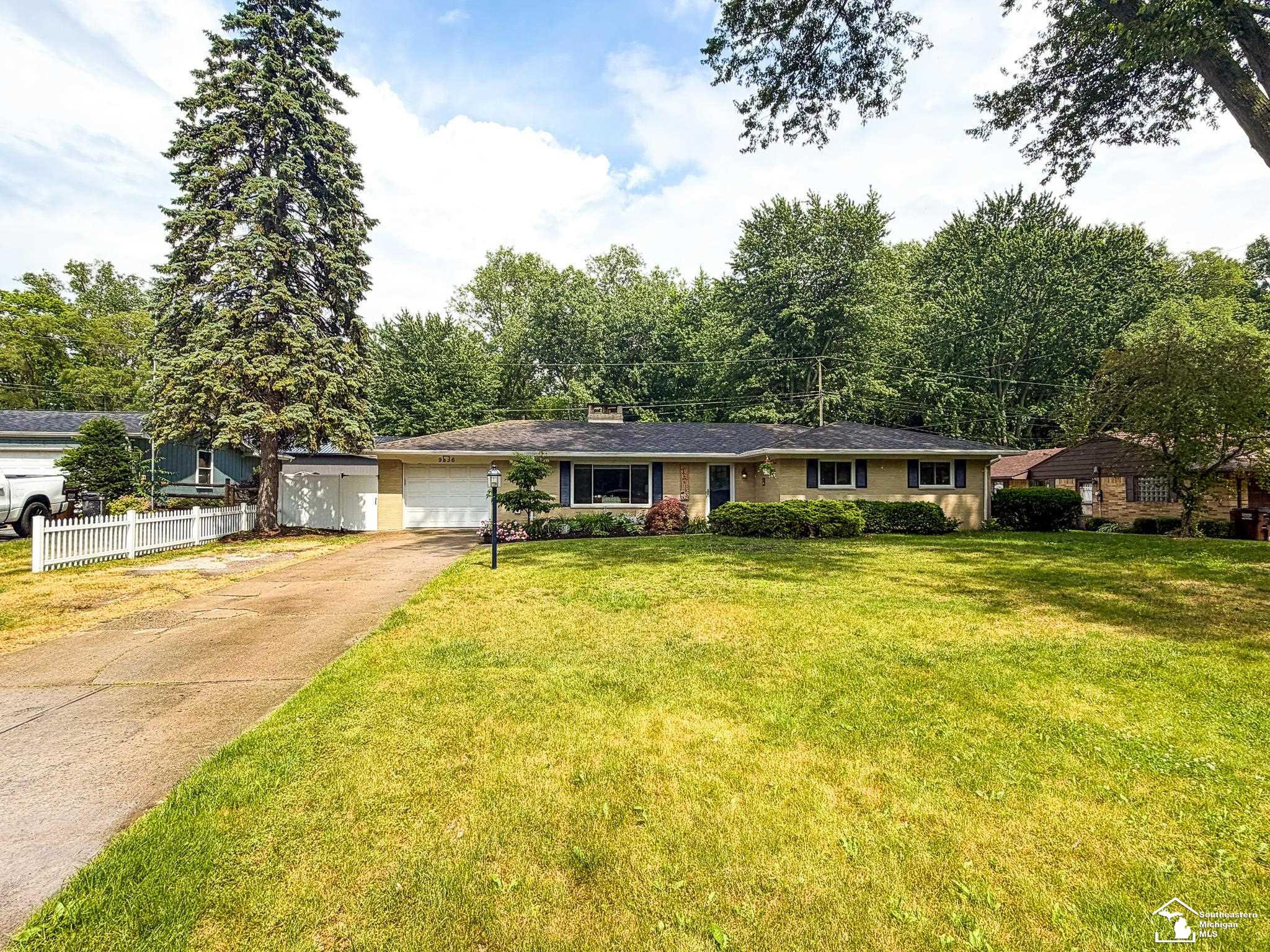 9836 Pamela Drive, Temperance, MI 48182 — front exterior
