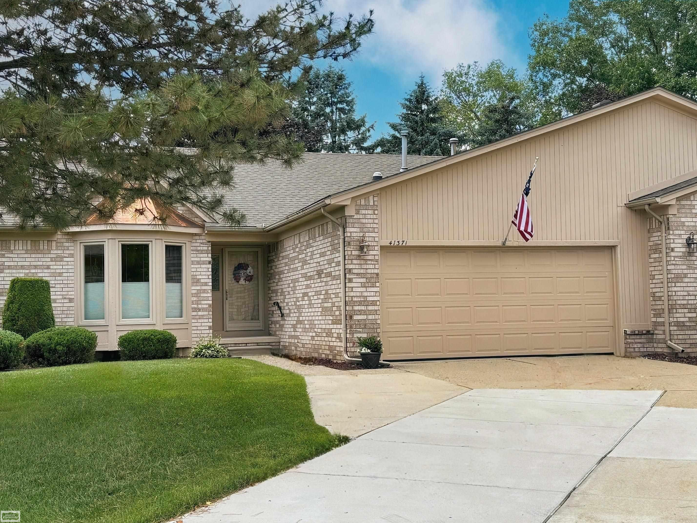 41371 Carmelo W Drive, Clinton Twp, MI 48038 — front exterior