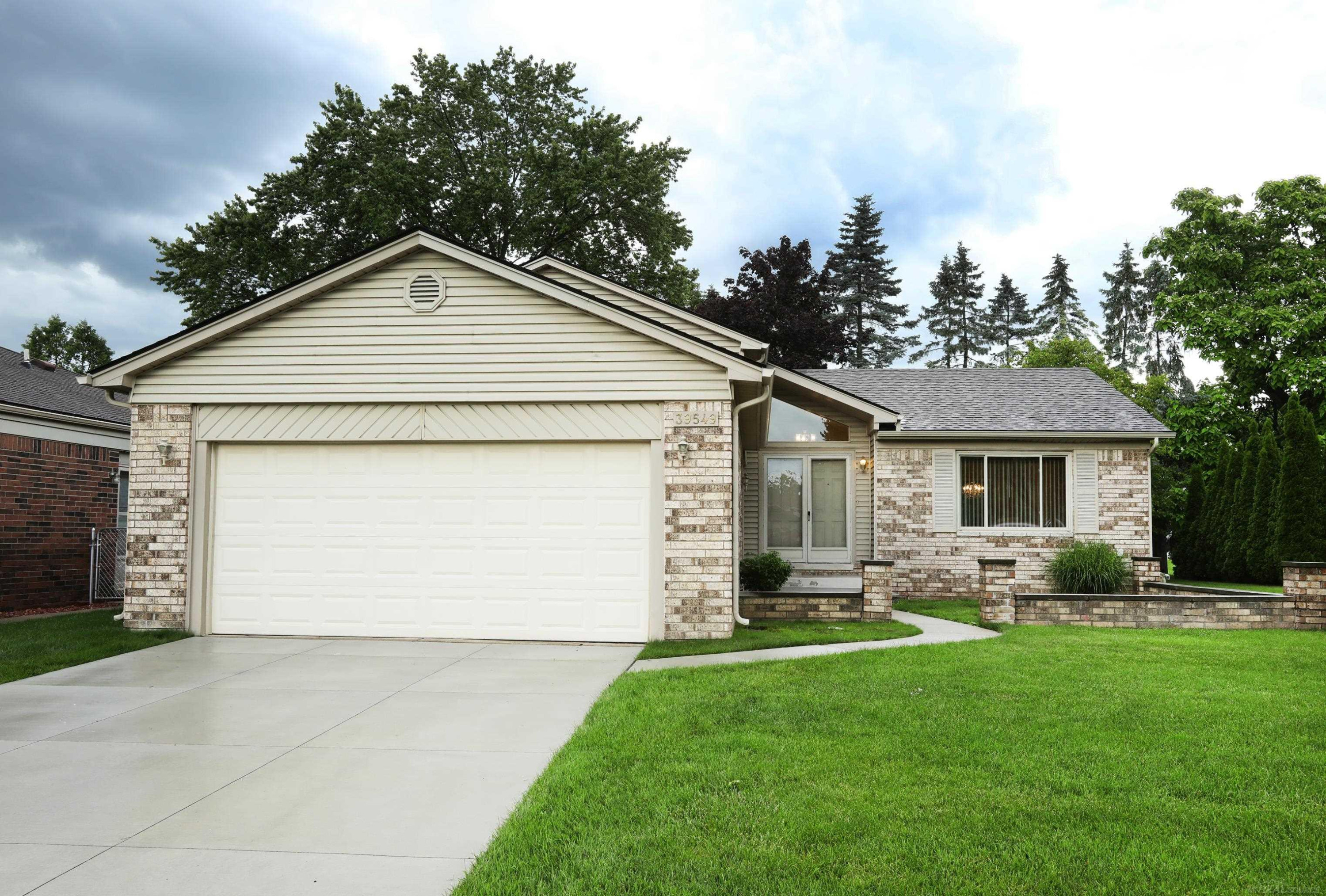 39549 Chantilly Drive, Sterling Heights, MI 48313 — front exterior