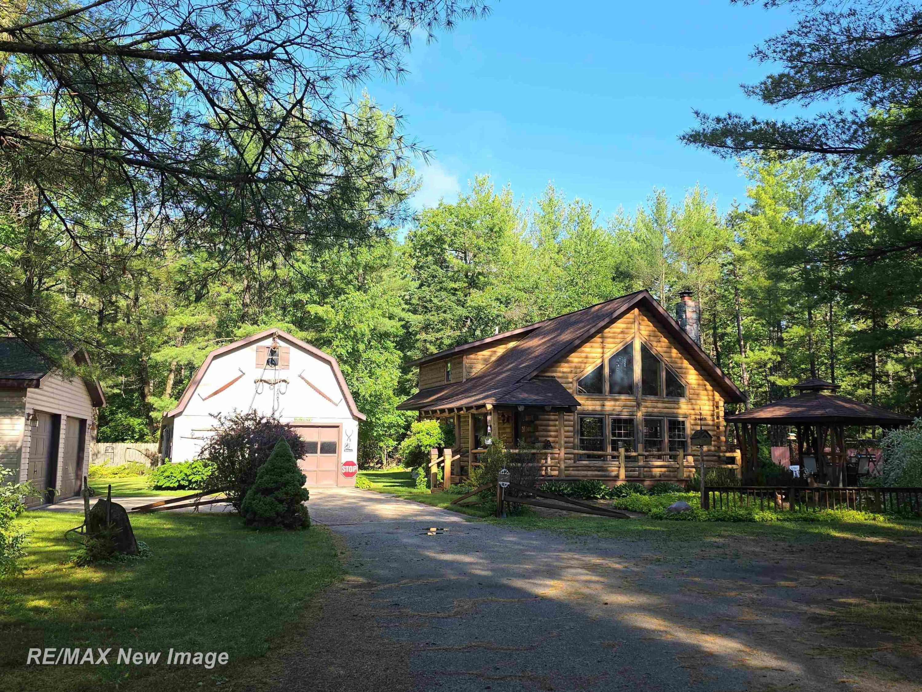4549 Mack Lake Trail, South Branch, MI 48761 — front exterior