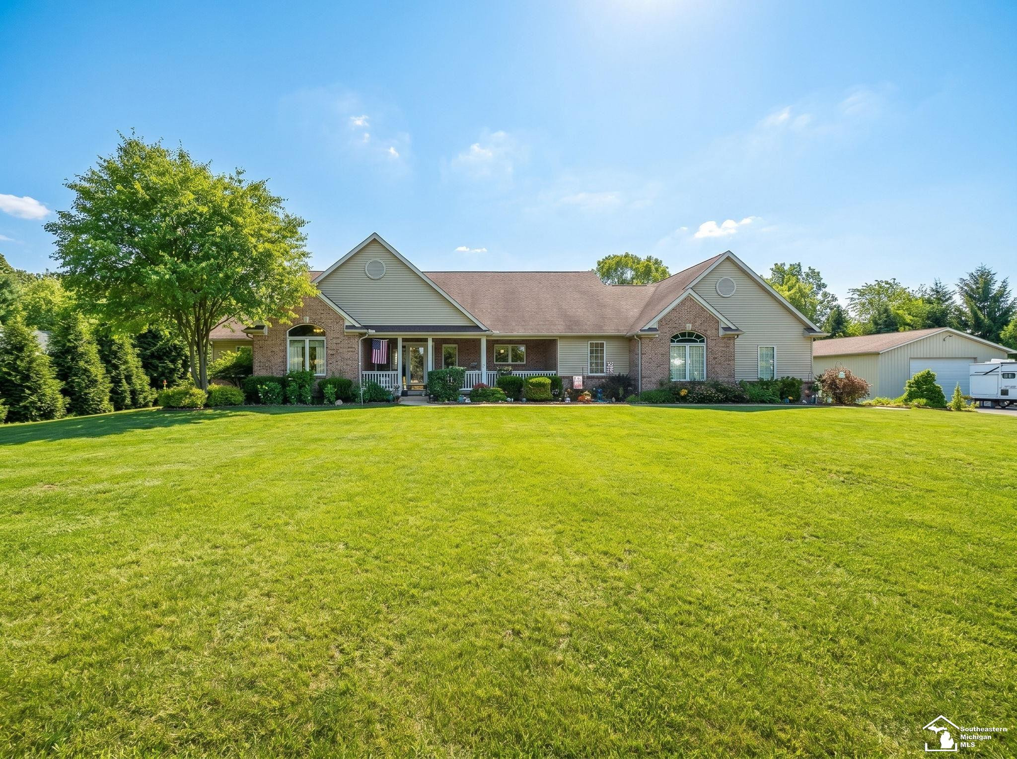 4675 Secor Road, Ida, MI 48140 — front exterior