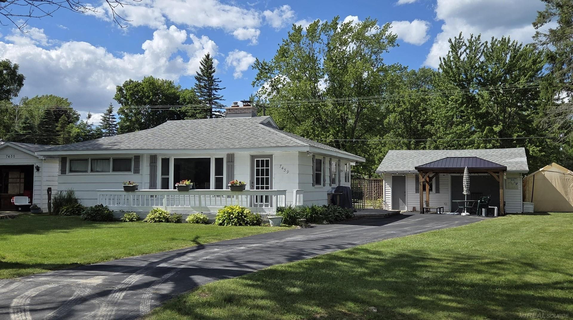 7439 Birch Tree Road, Lexington, MI 48450 — front exterior