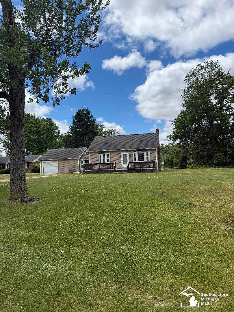 400 Rose Road, Petersburg, MI 49270 — front exterior