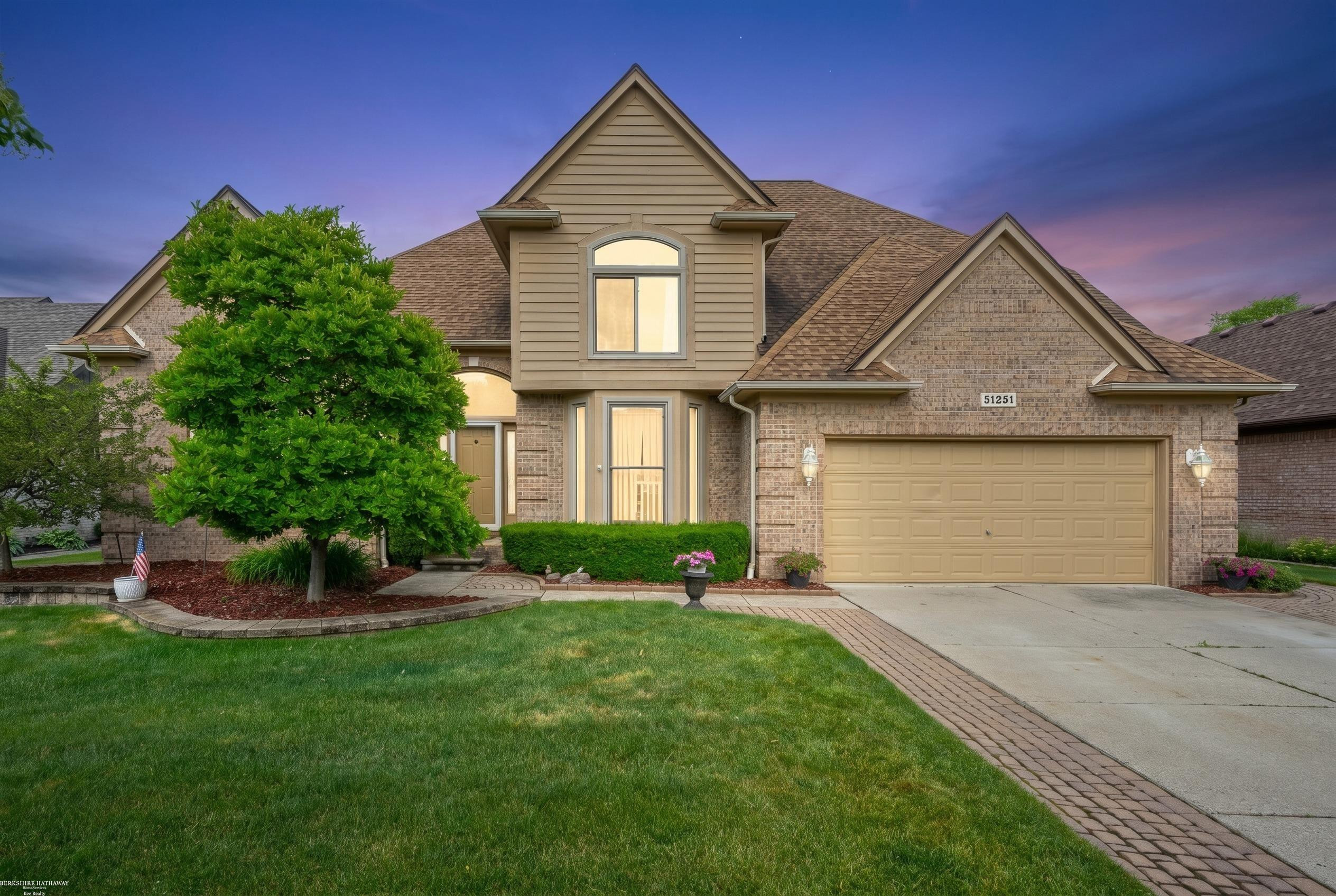 51251 Westwood Drive, MI 48042 — front exterior