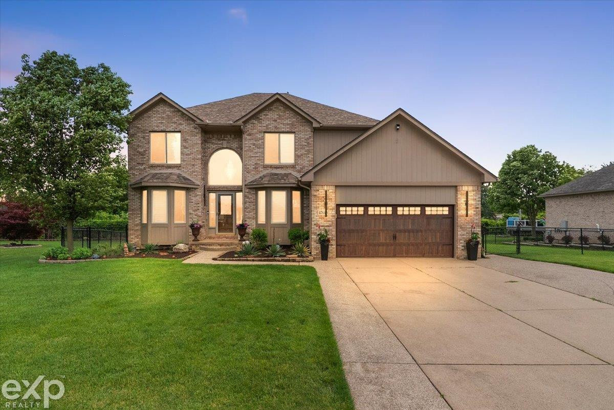 47645 Burlingame Drive, New Baltimore, MI 48047 — front exterior