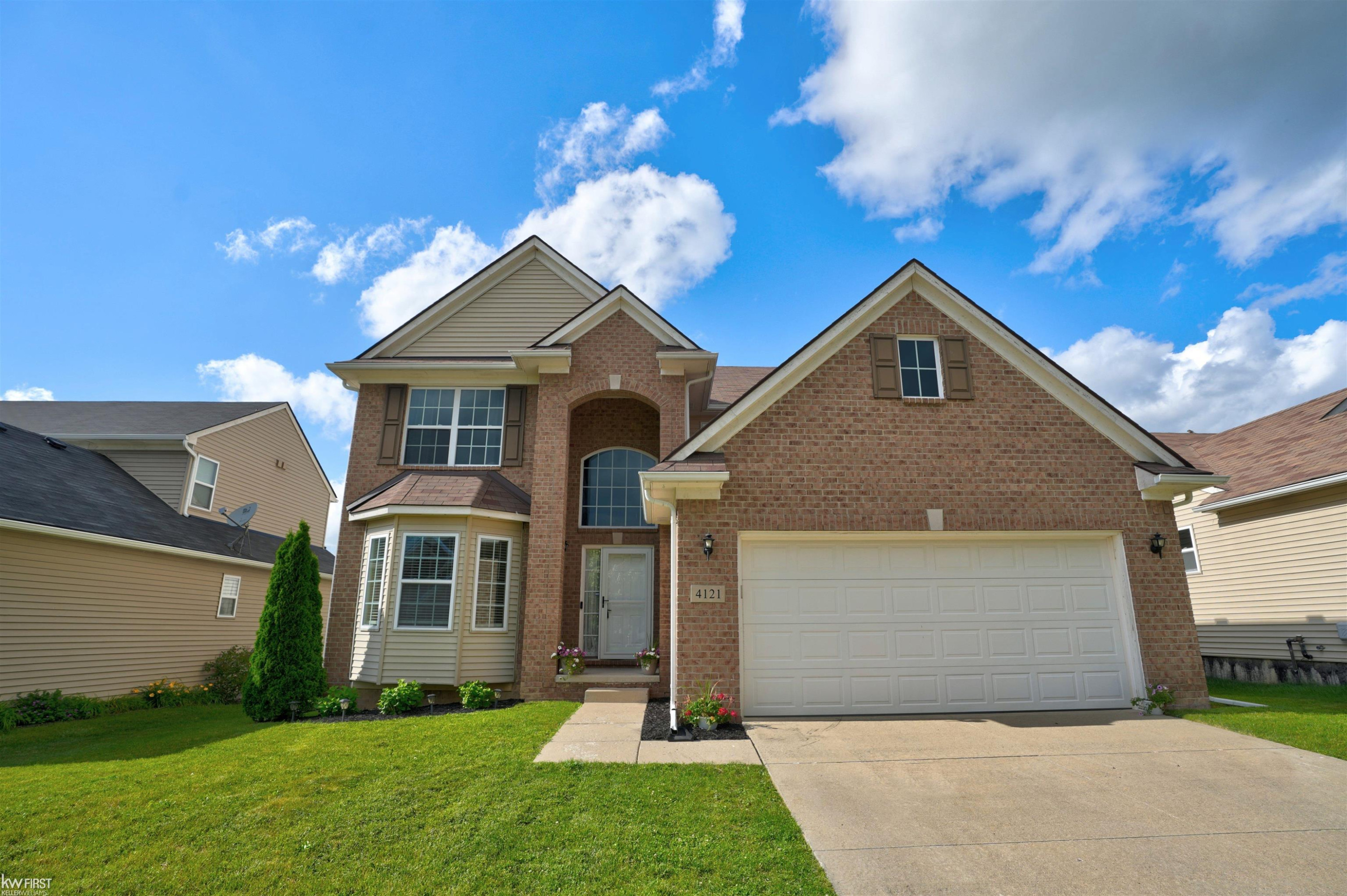 4121 Ash Tree Lane, Howell, MI 48843 — front exterior