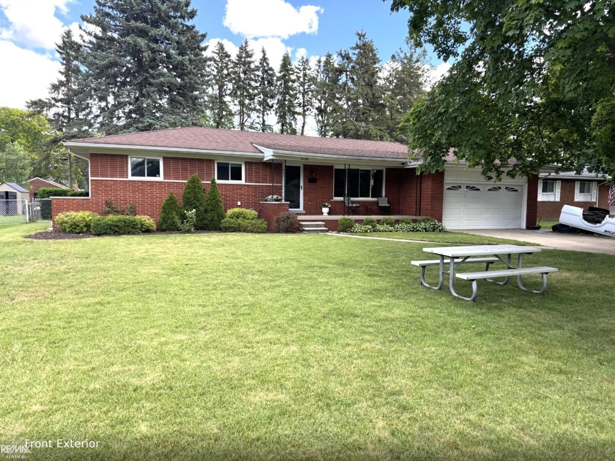 44790 Kemp Street, Sterling Heights, MI 48314 — front exterior