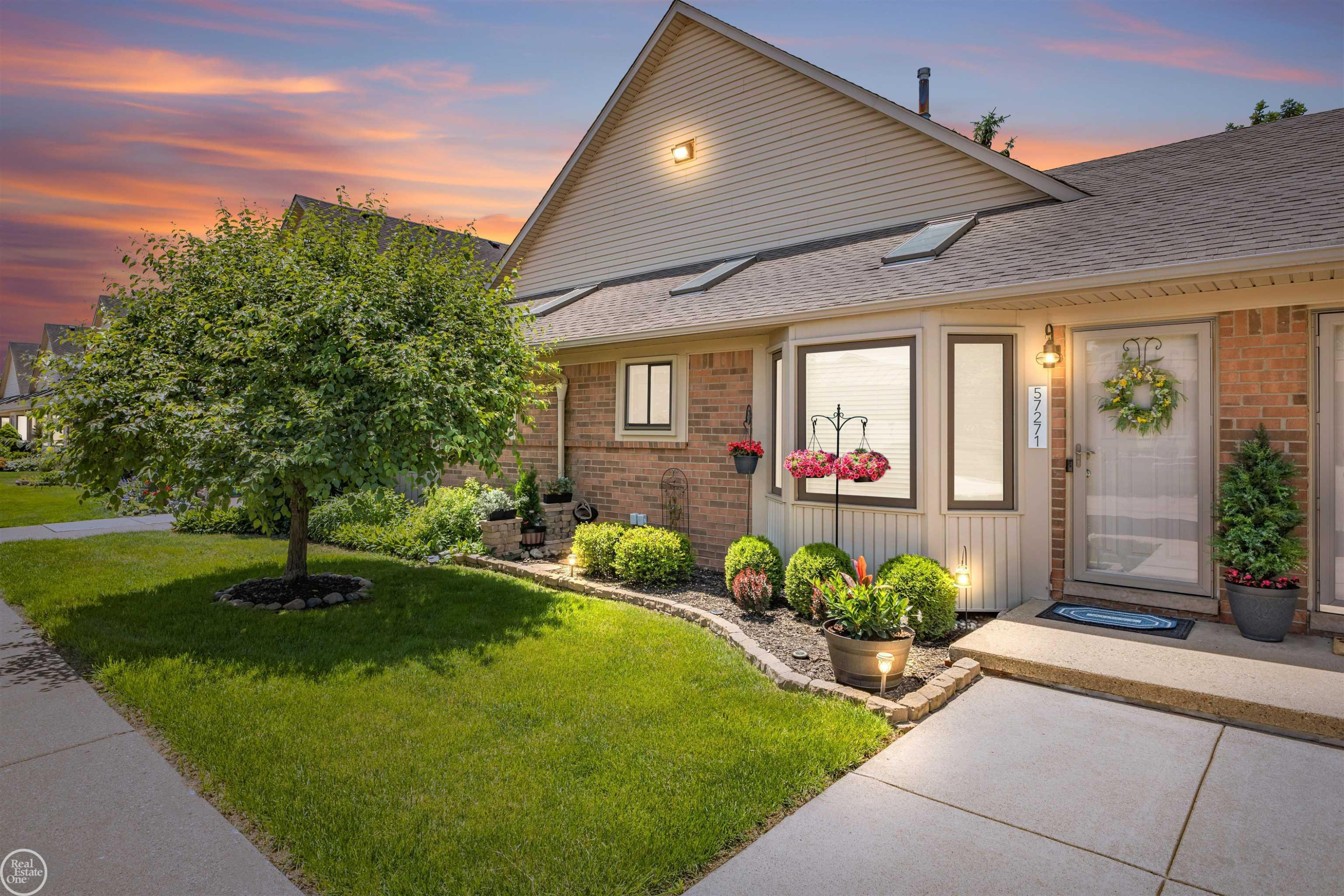 57271 Silver Maple Drive, Washington, MI — front exterior