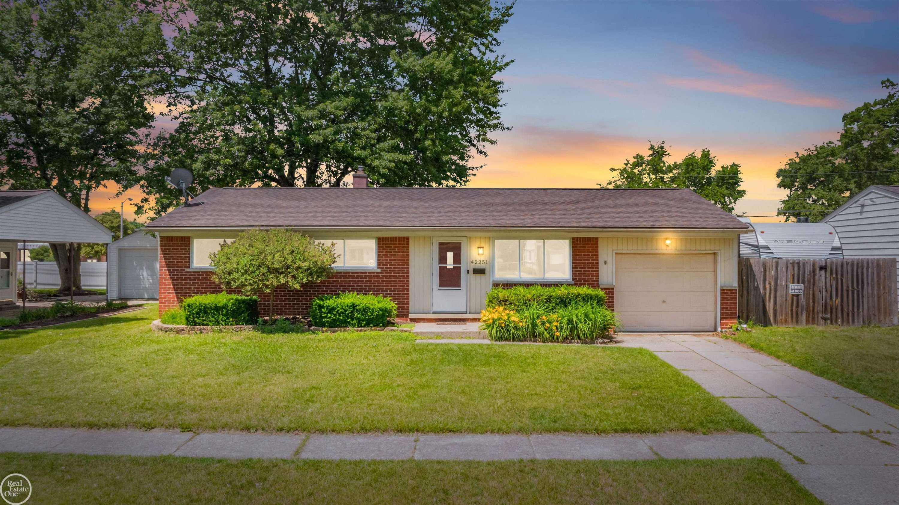 42251 BETLEY Drive, Sterling Heights, MI 48313 — front exterior