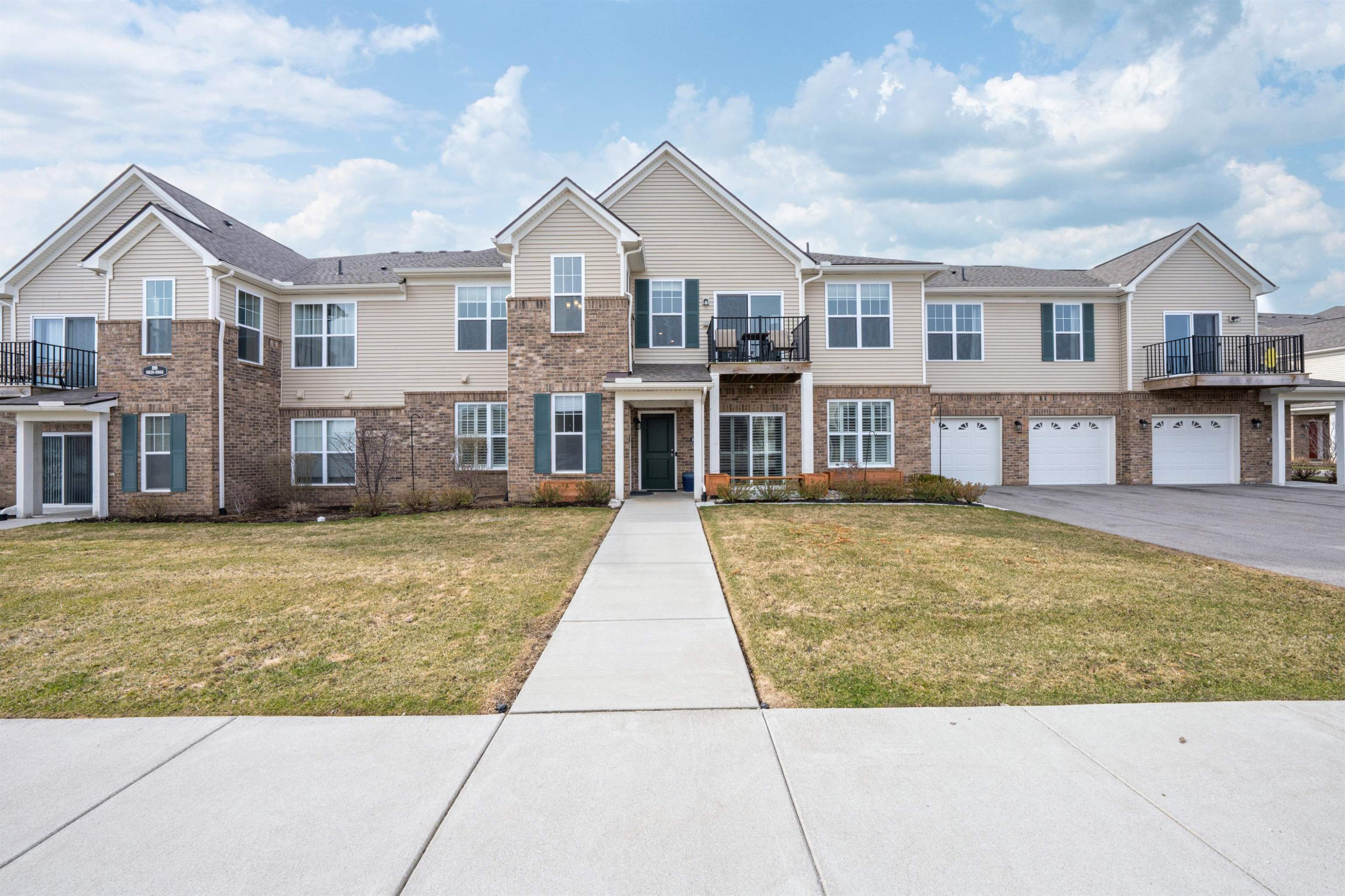 9836 Ridge Run Street, Howell, MI 48855 — front exterior