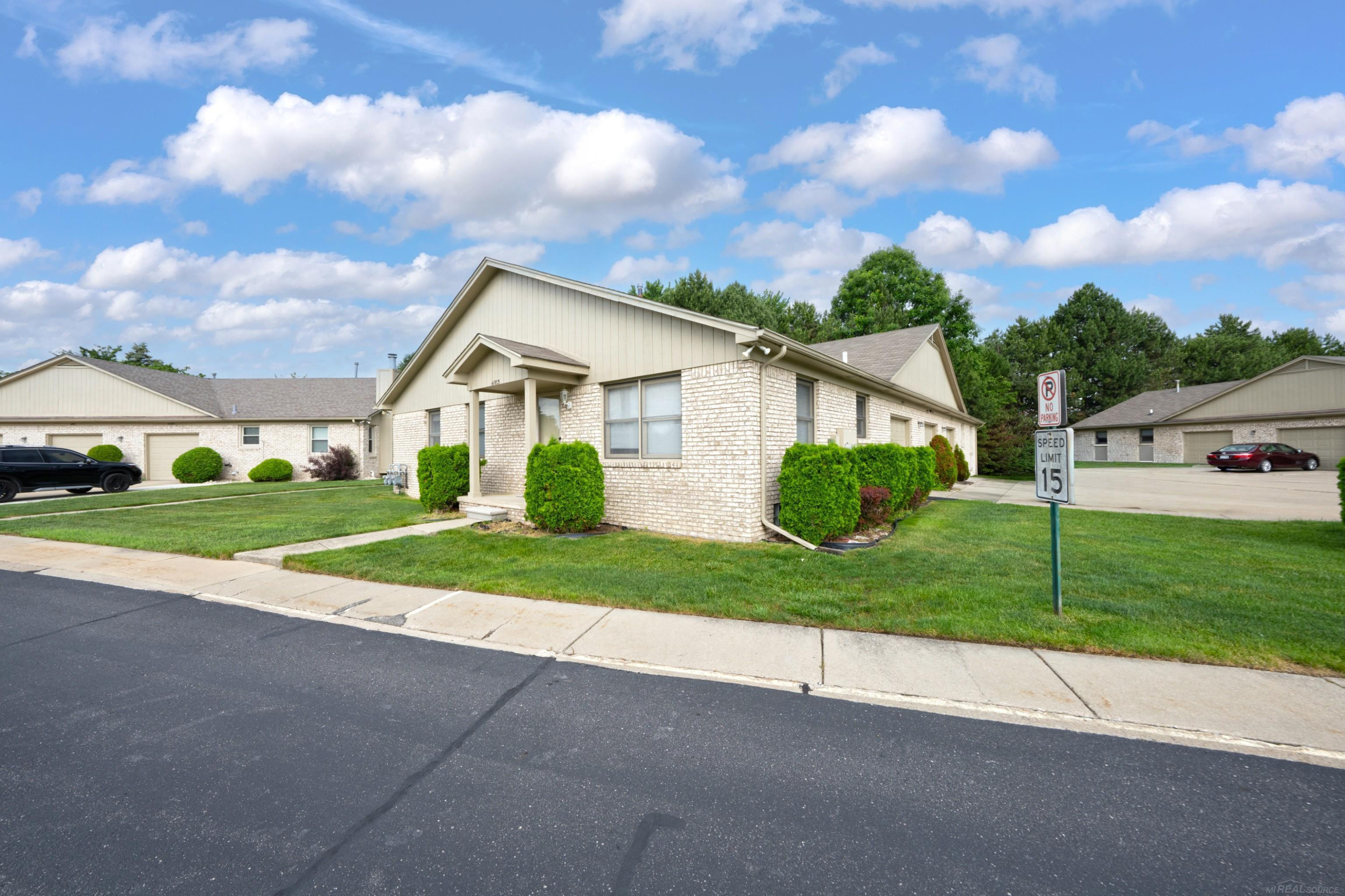 41933 King Edward Court, Clinton Twp, MI 48038 — front exterior