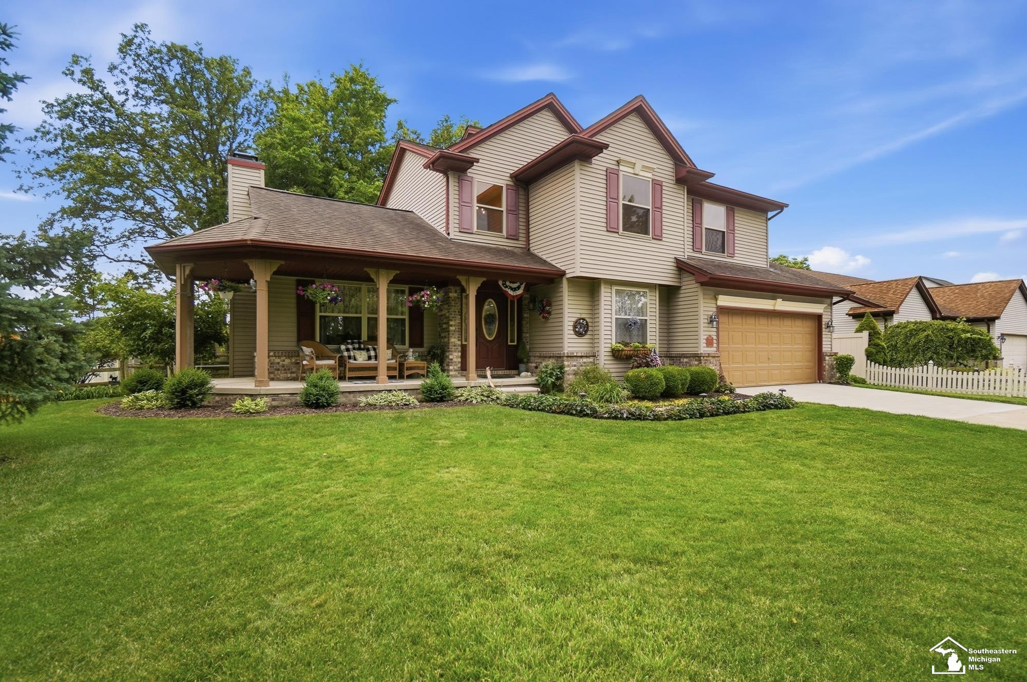 4548 Partridge Lane, Newport, MI 48166 — front exterior