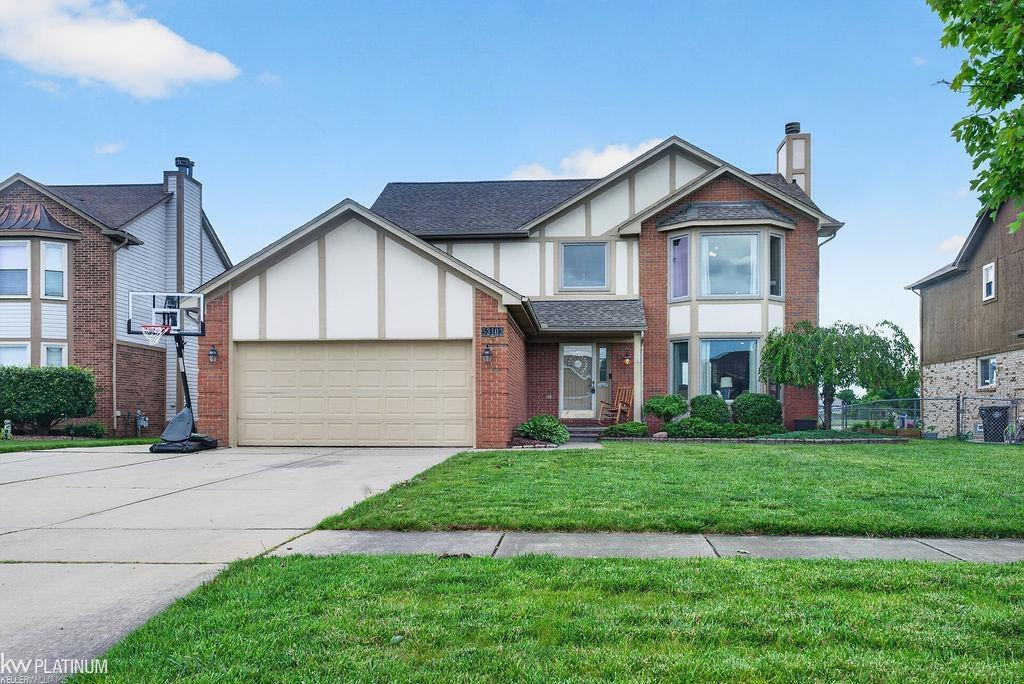 53103 W RIDGE Drive, MI — front exterior