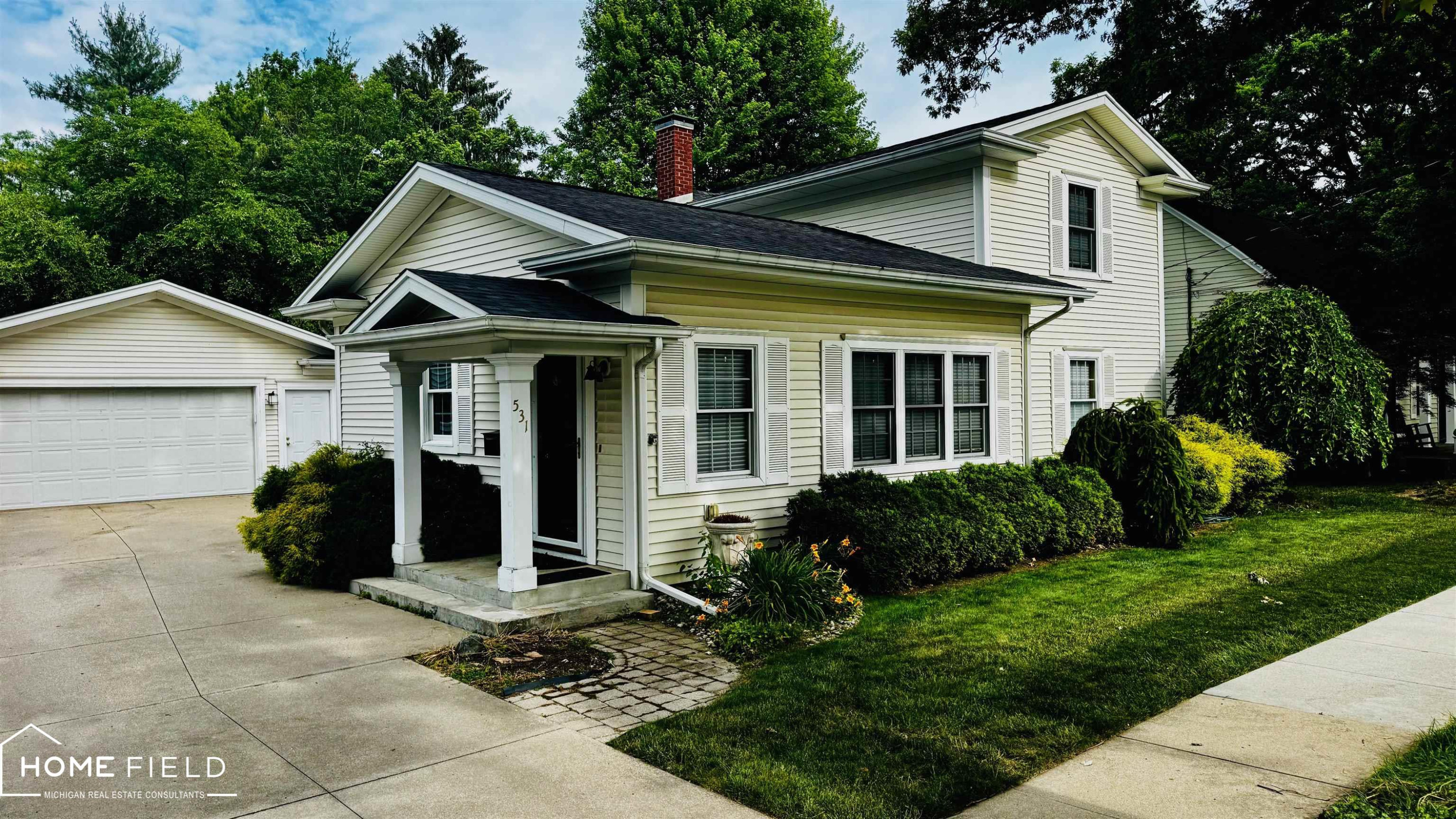 531 Randolph Street, Owosso, MI 48867 — front exterior