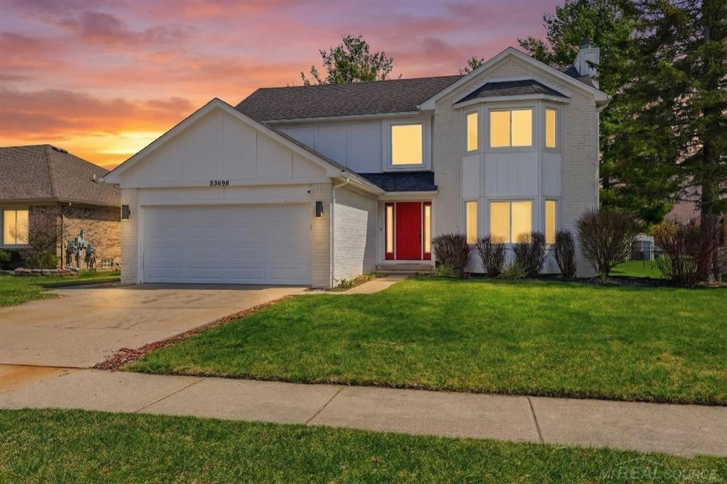 53698 Cranston Drive, Macomb, MI 48042 — front exterior