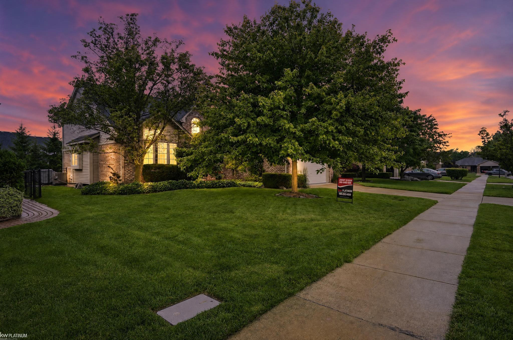 15706 Tranquil Drive, Macomb, MI 48042 — front exterior