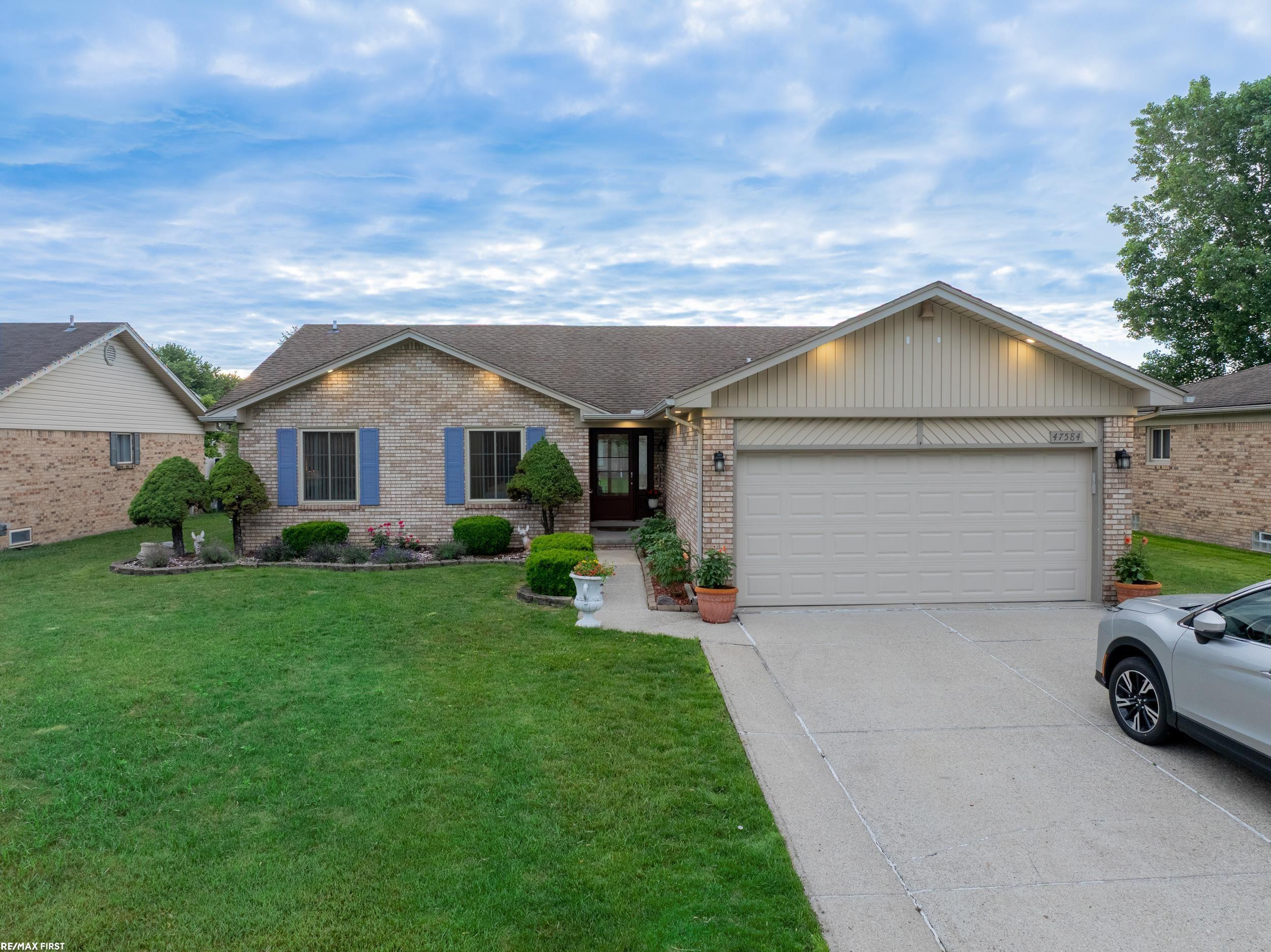 47584 Mount Vesuvius Drive, Macomb, MI 48044 — front exterior