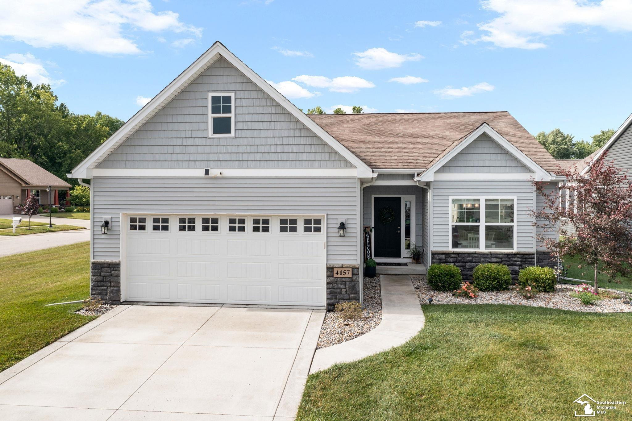 4157 Caitlin Court, Lambertville, MI 48144 — front exterior