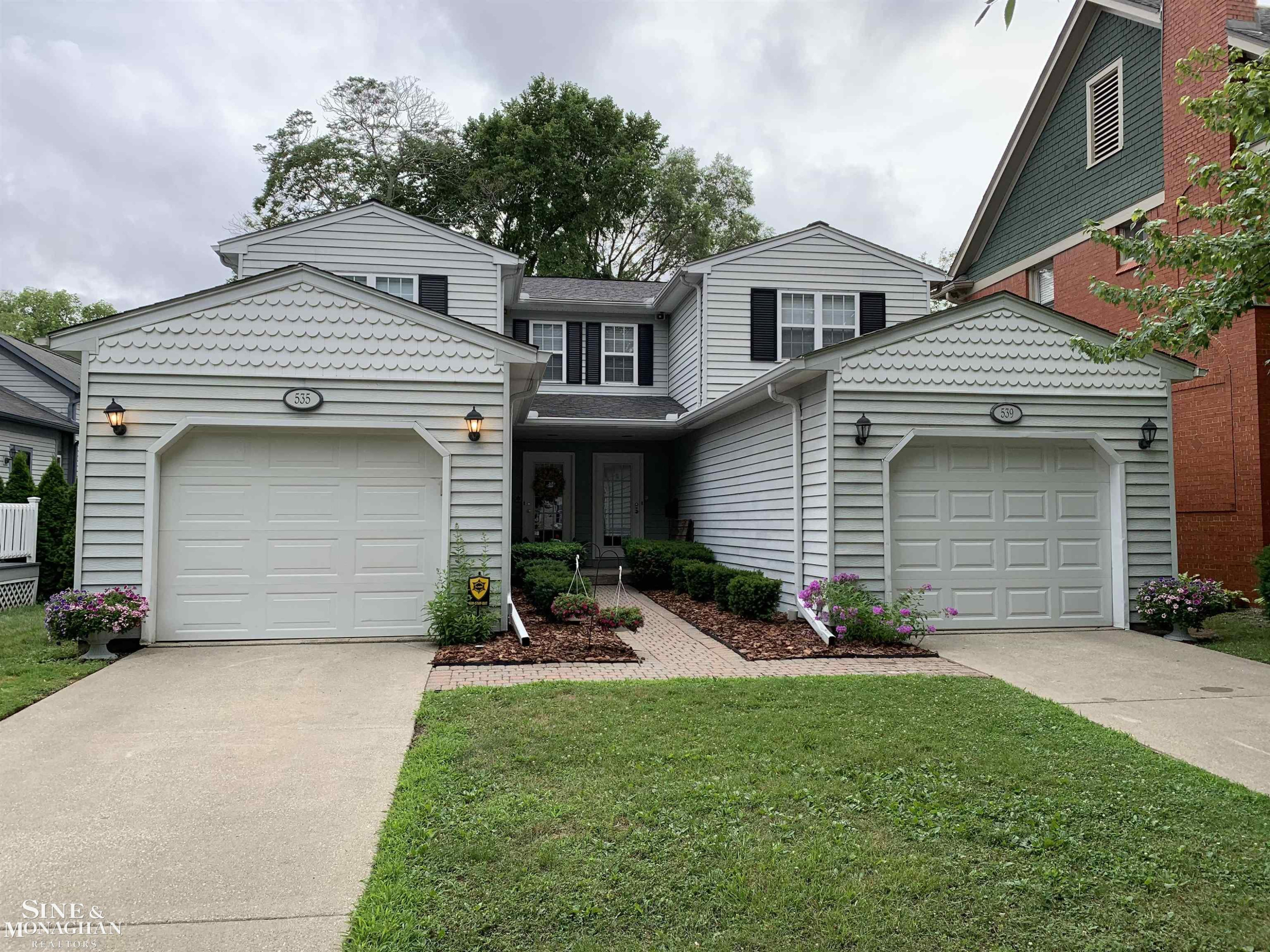 535 / 539 St. Clair Avenue, Grosse Pointe, MI 48230 — front exterior