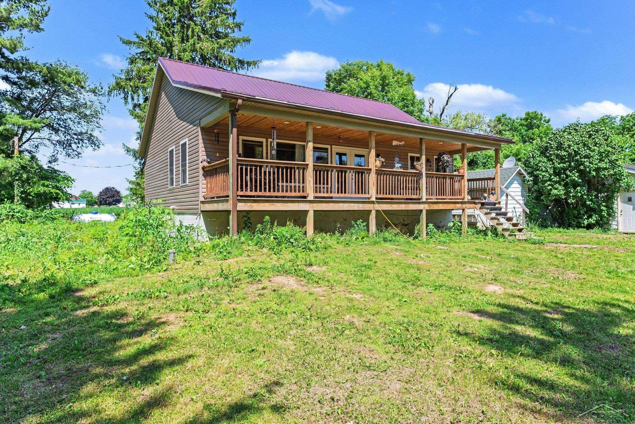 926 Wattles Road, Sherwood, MI 49089 — front exterior