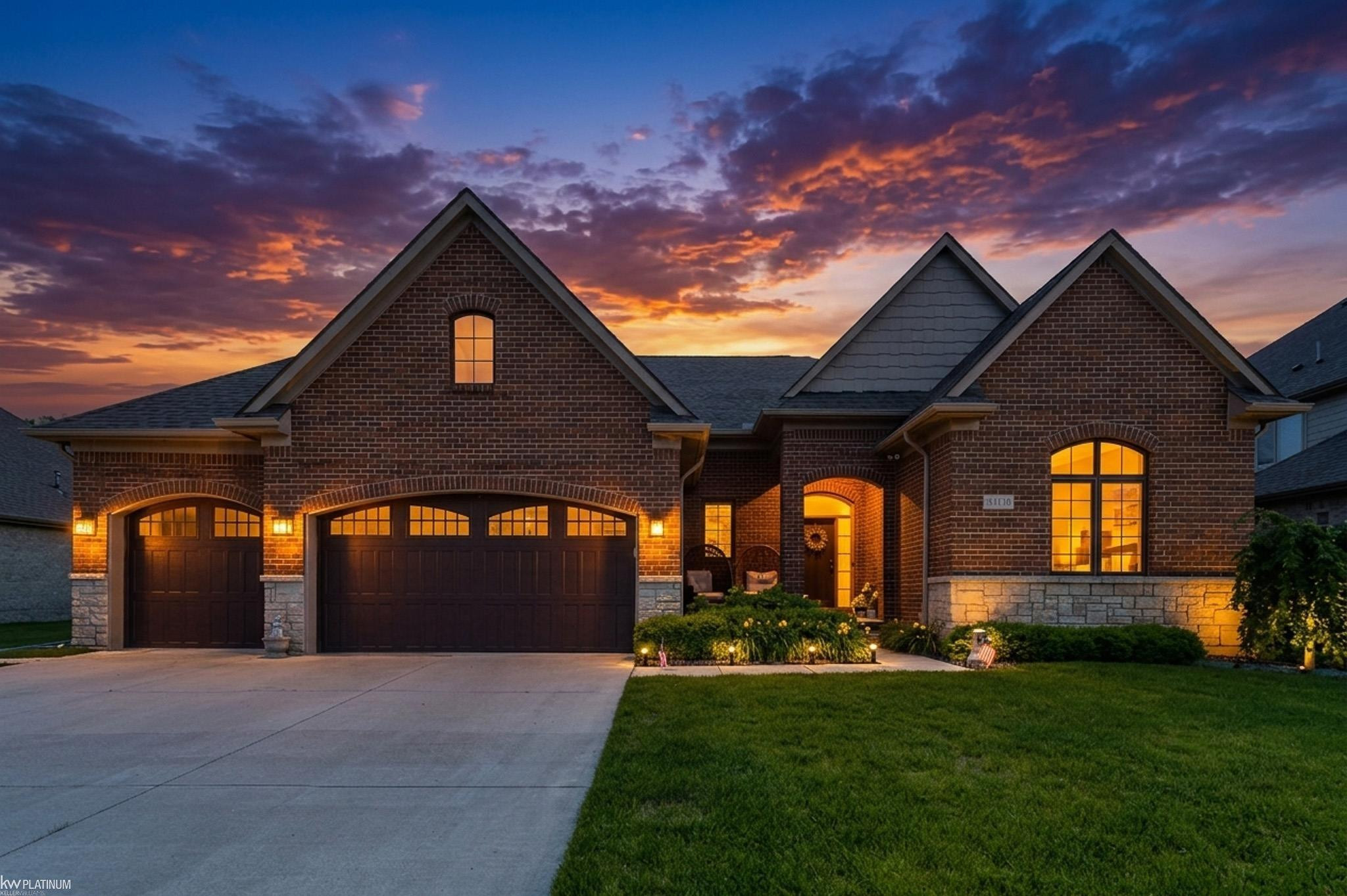 53130 WESTWOOD PARK Drive, Shelby Twp, MI 48316 — front exterior