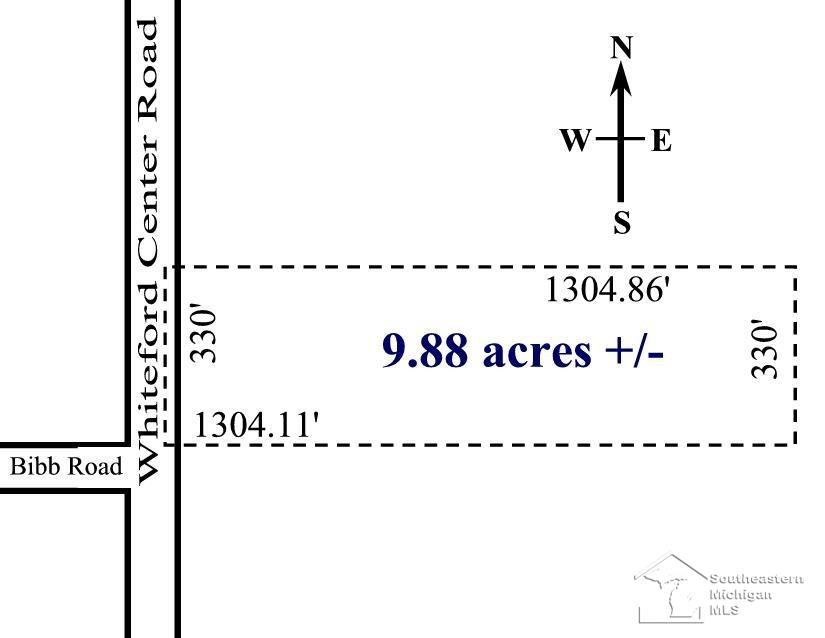 9538 Whiteford Road, MI 49267 — front exterior