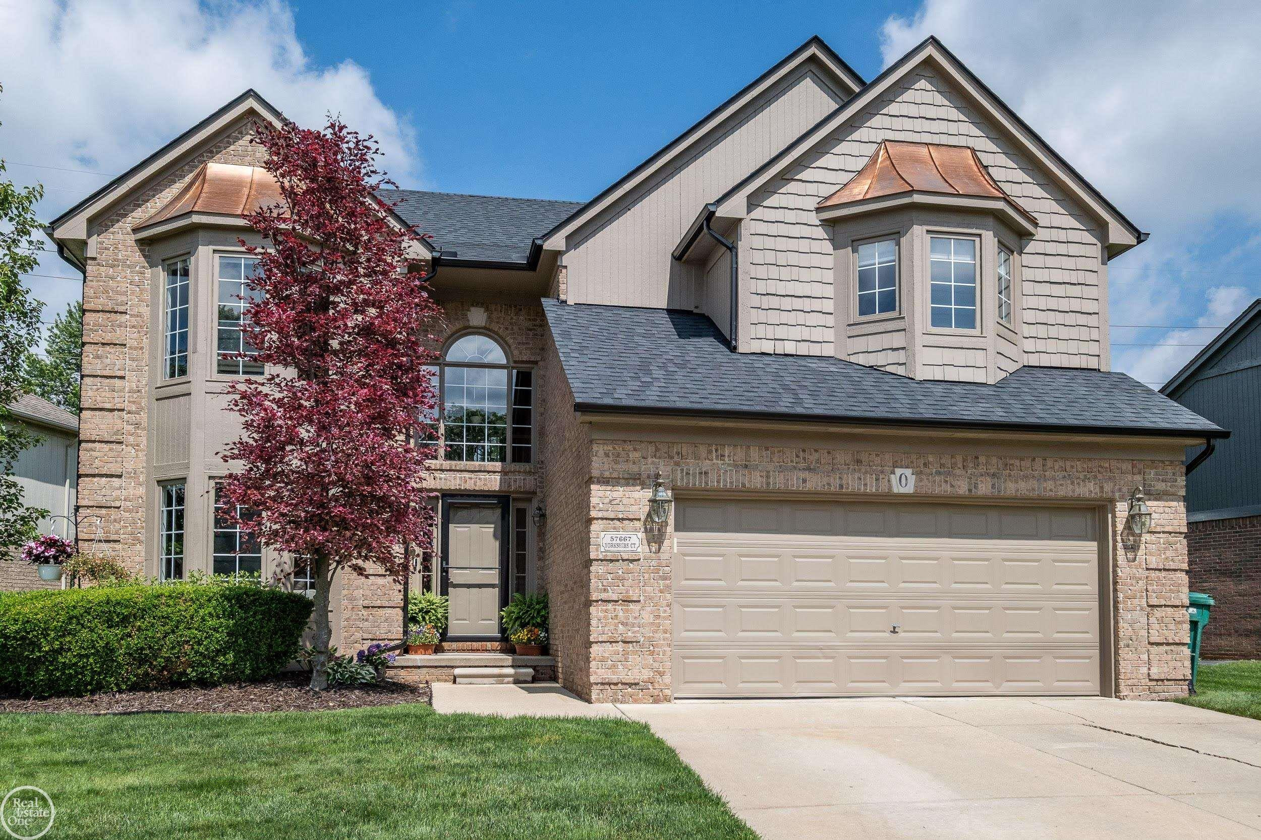 57667 Yorkshire Court, Washington, MI — front exterior