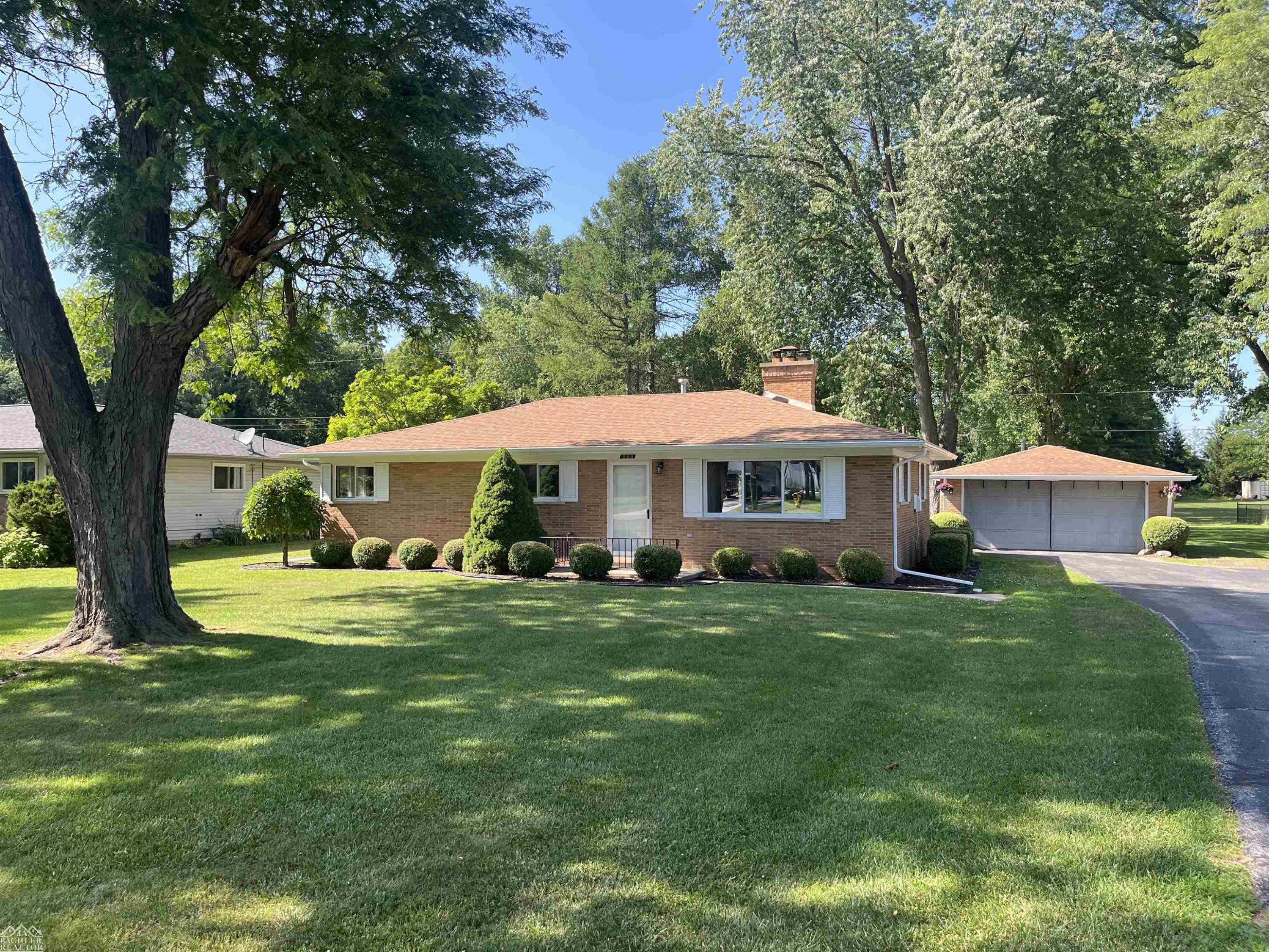 590 Meisner Road, MI — front exterior