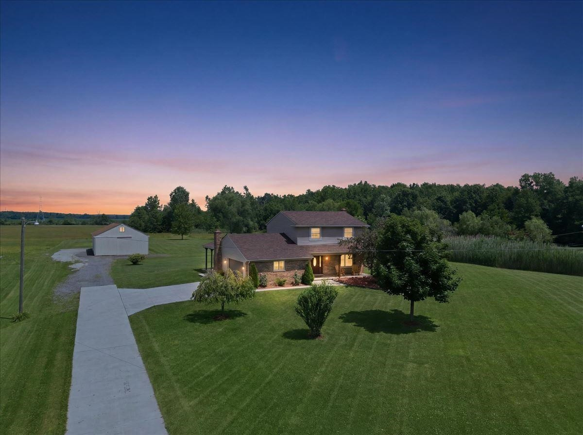 9166 Meisner Road, MI 48064 — front exterior