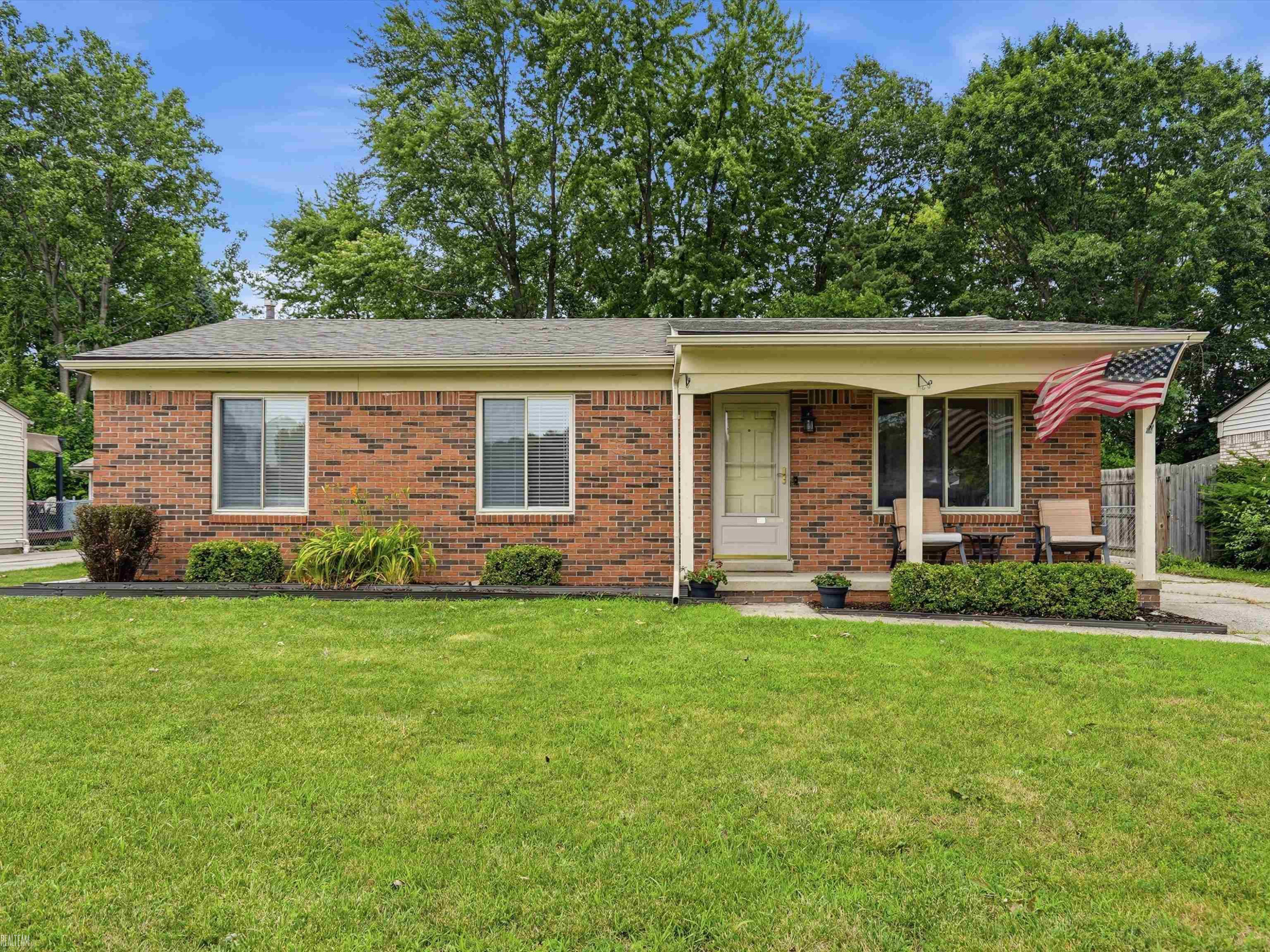 41605 Clayton Street, Clinton Twp, MI 48038 — front exterior