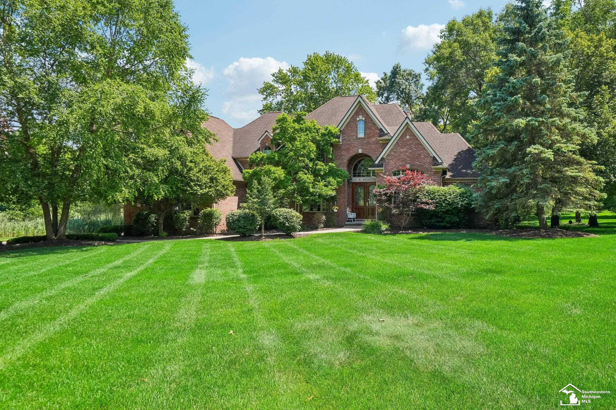 5322 N Meadow Court, Ann Arbor, MI 48105 — front exterior