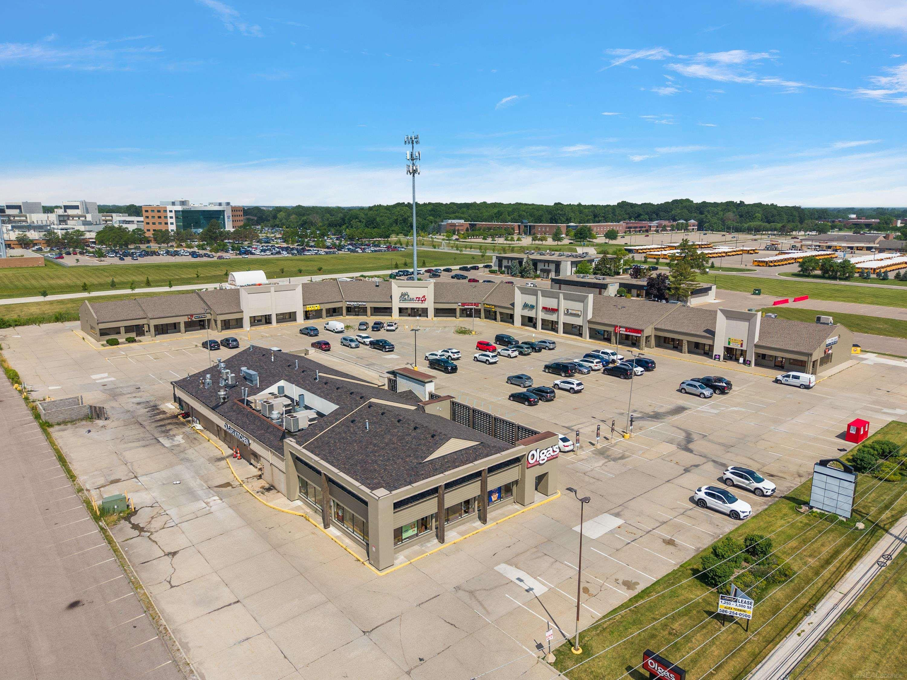 43201-43301 Garfield Road, Clinton Twp, MI 48038 — front exterior