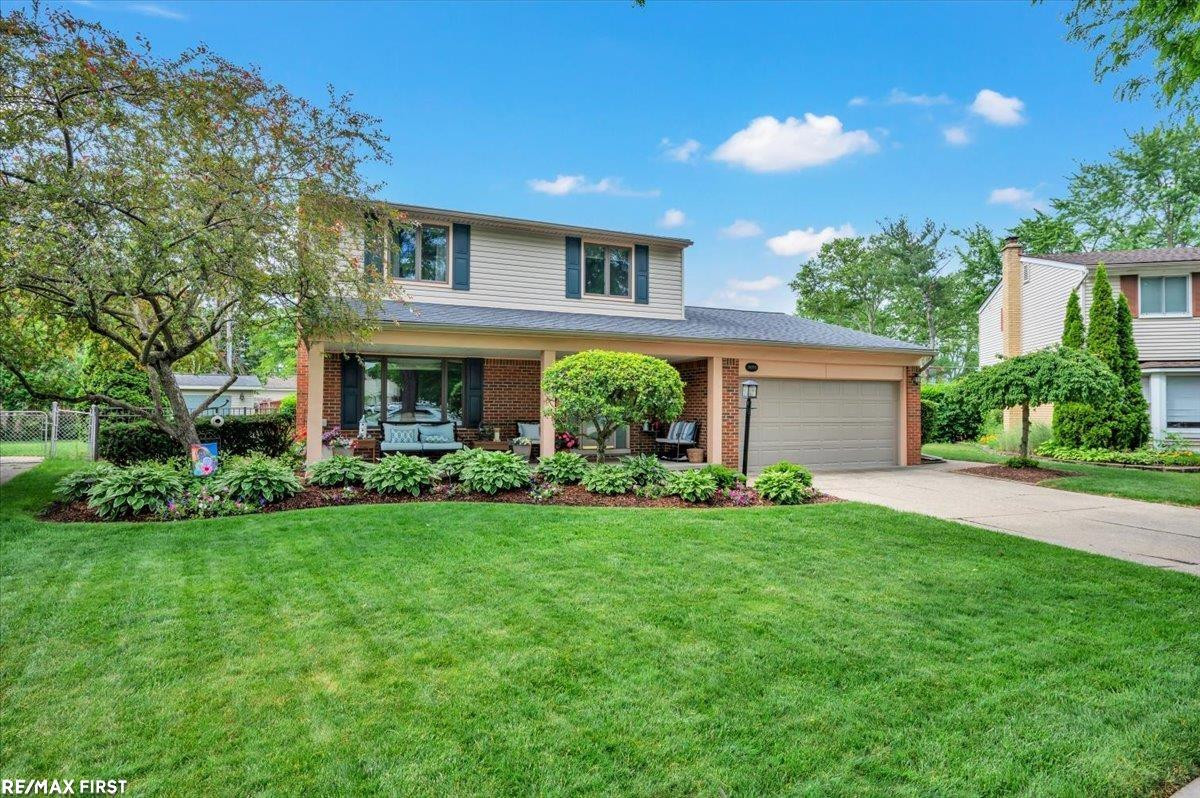 39755 Spitz Drive, Sterling Heights, MI 48313 — front exterior