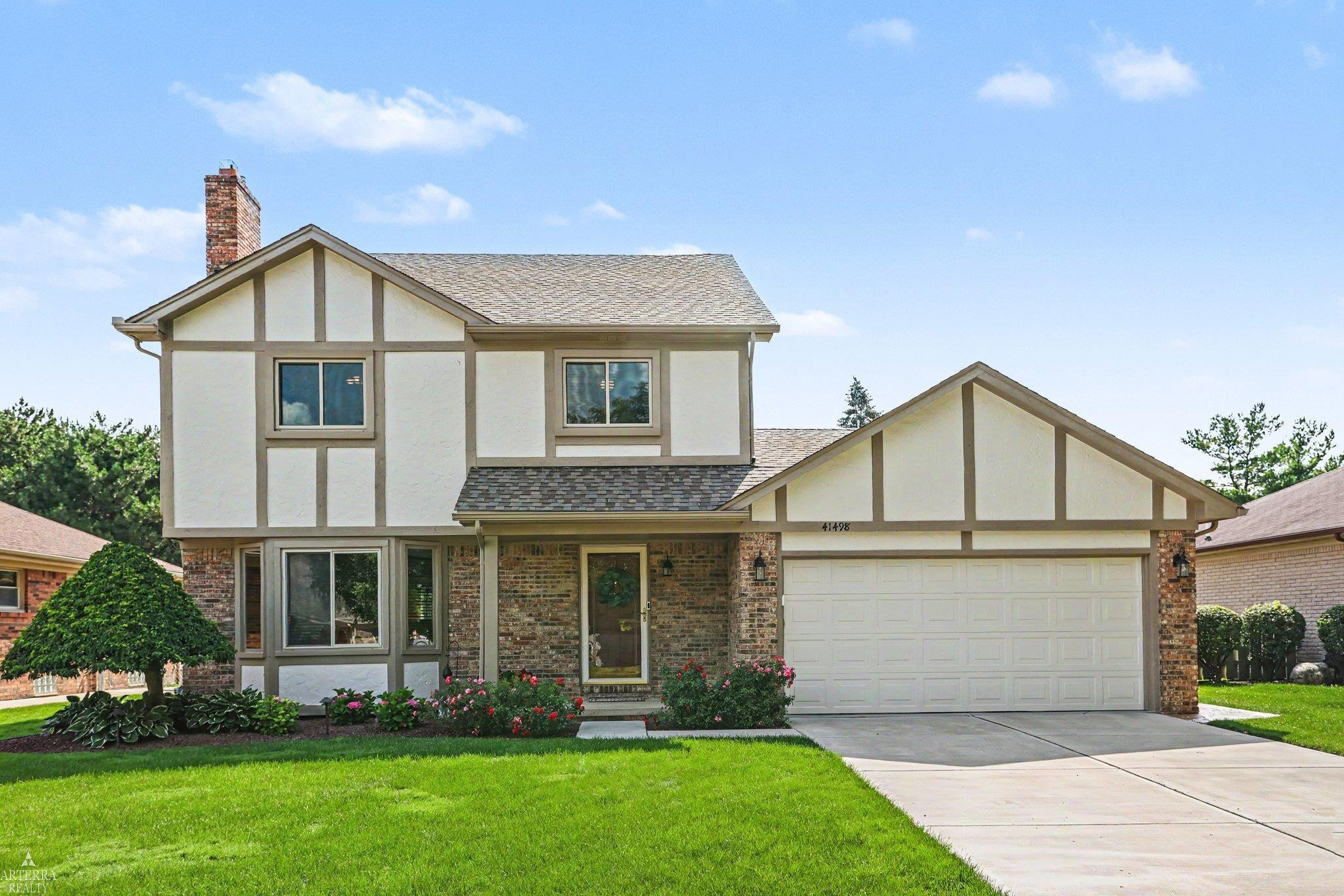 41498 Mary Kay Drive, Macomb, MI 48038 — front exterior