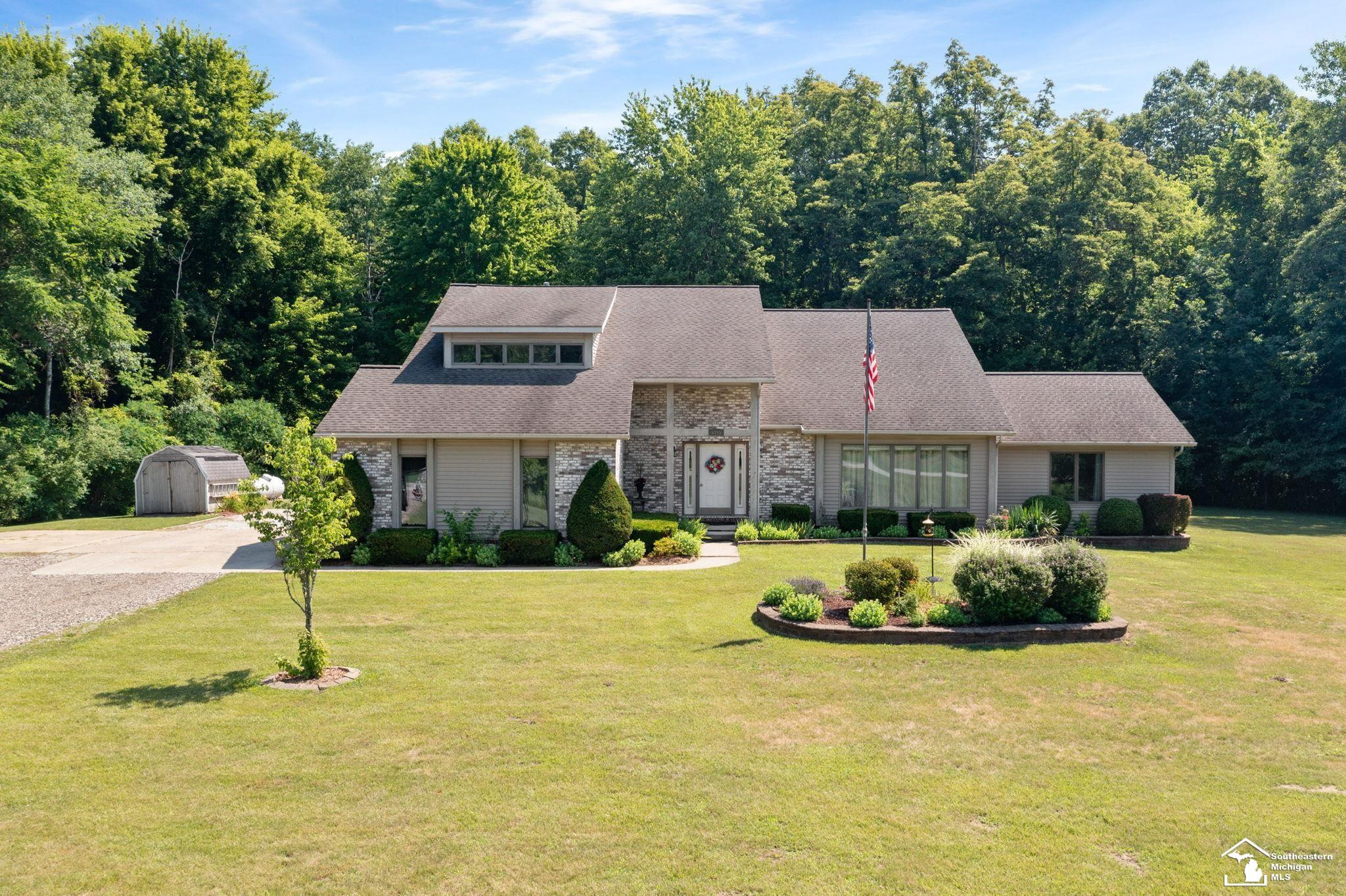 5355 Teal Road, Petersburg, MI 49270 — front exterior